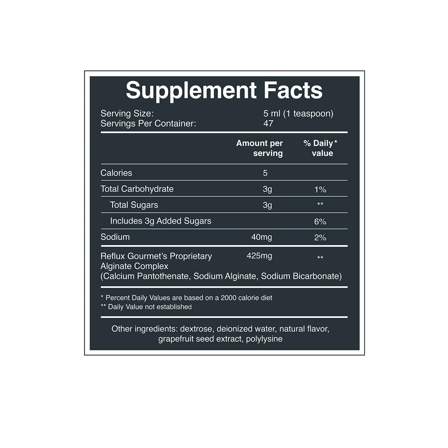 REFLUX GOURMET Natural Heartburn Acid Reflux Relief Support Supplement for GERD, LPR, Indigestion, Aid for Intermittent Fasting, Alginate Therapy, Made in The USA, Vanilla Caramel - Image 7