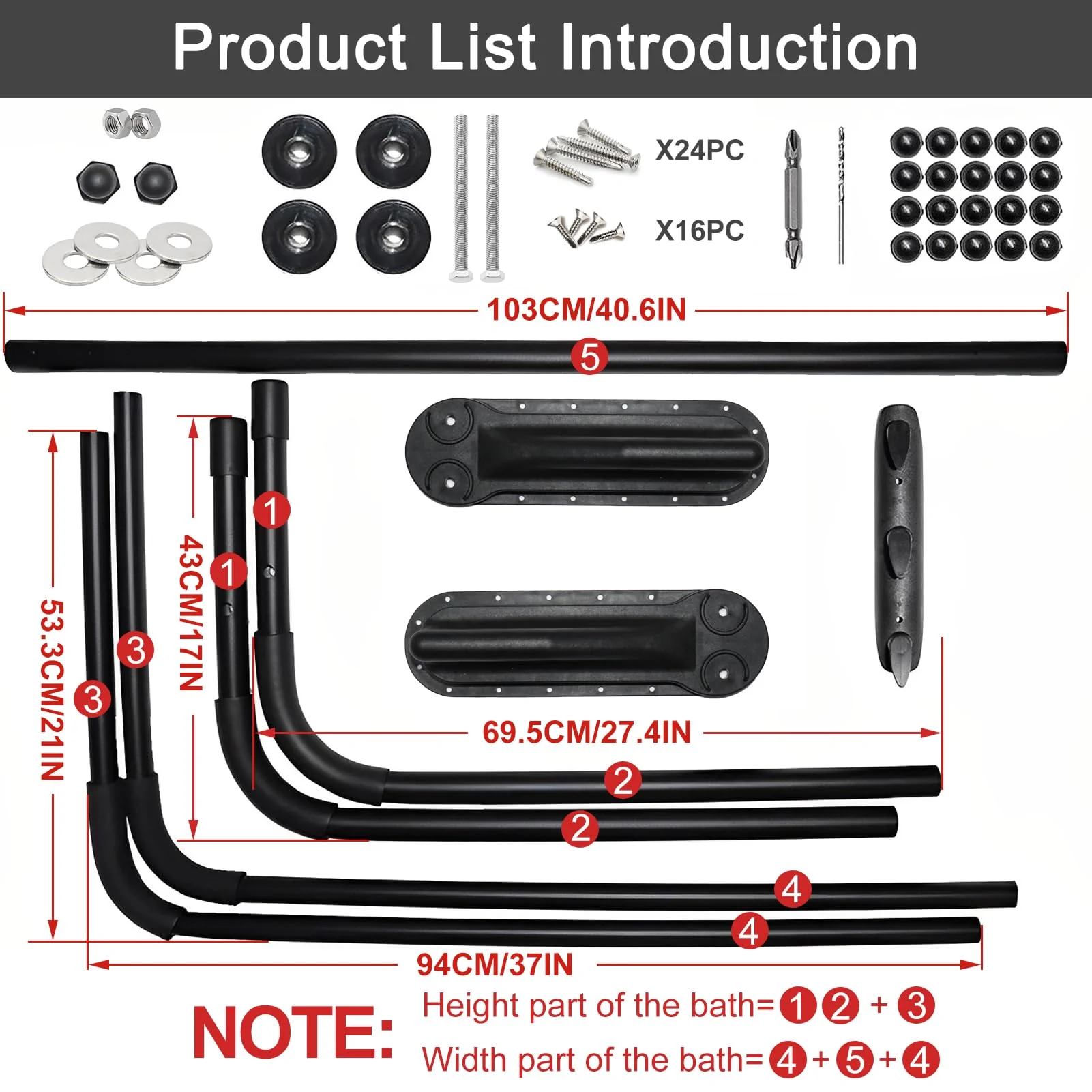 REGMICS Spa Cover Lifts - Pivot Top Mount Spa & Hot Tub Cover Lift Removal System Reinforced Brackets with 3 Hook Towel Rack Fits Most Spas & Hot Tubs - Image 6