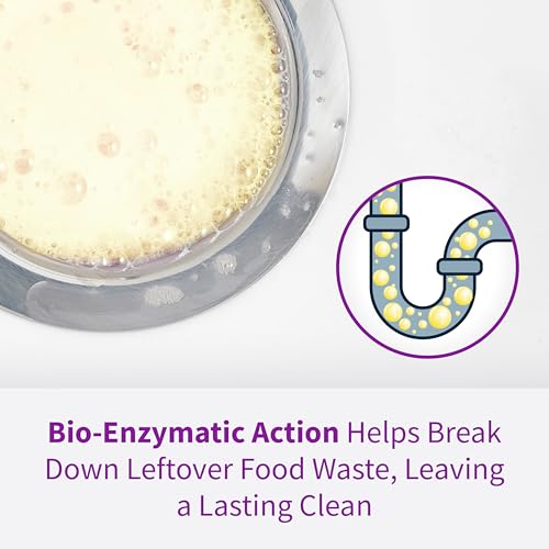 Rejuvenate Disposal Cleaner, 6 Pods, Lemon Scented Disposal And Pipe Cleaner Pods With Bio-Enzymatic Formula Help Break Down Leftover Food Waste And Remove Odors For A Clean, Fresh Disposal, 6 Pack - Image 10