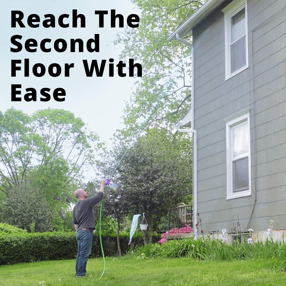 Rejuvenate Dual System Outdoor Window Cleaner & House Siding Cleaner with Hose-End Attachment 32 Fl Oz (Pack of 2) - Image 2