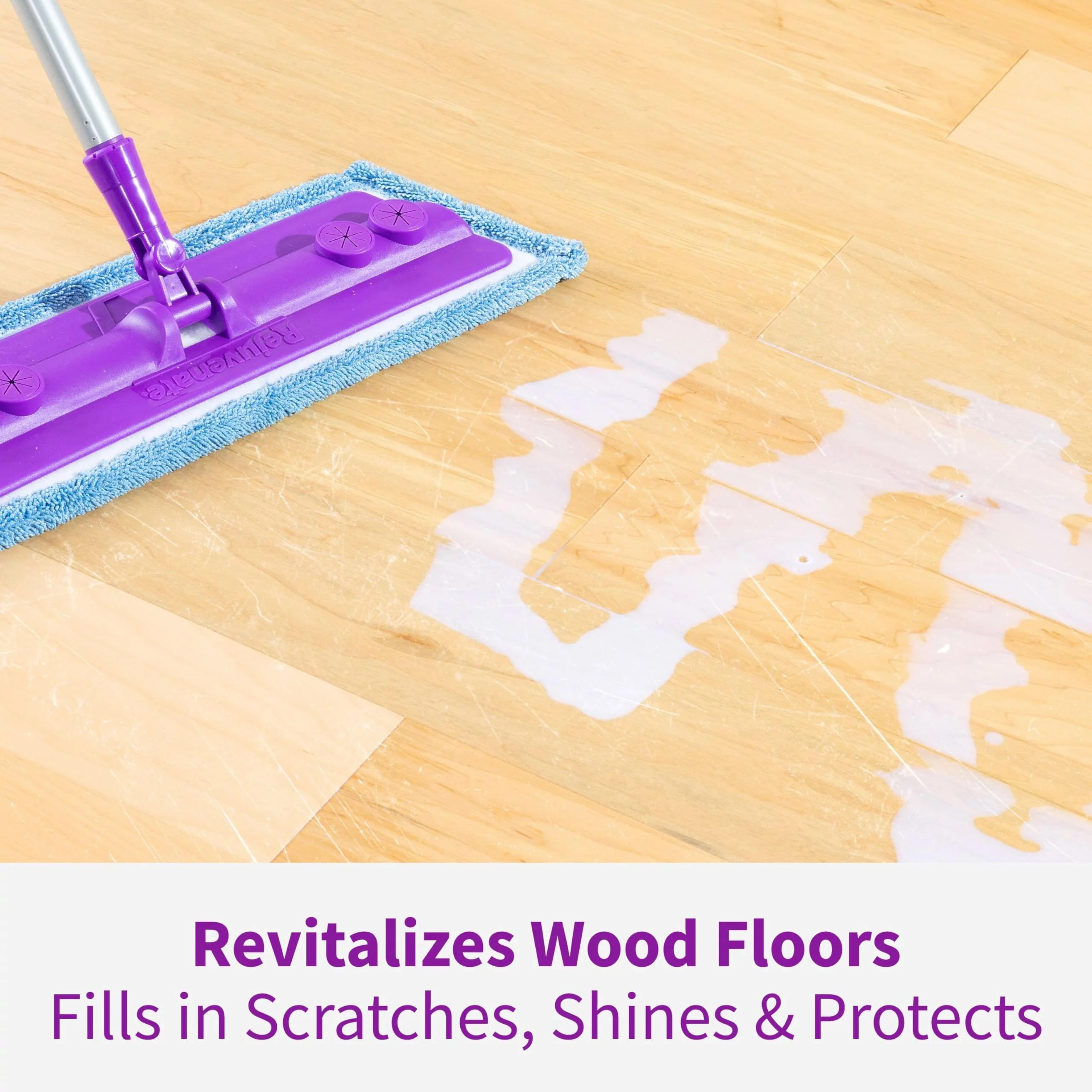 Rejuvenate Professional Wood Floor Restorer Fills Scratches, Shines And Protects Wood Flooring For A Matte Satin Shine, 32 Ounces - Image 10
