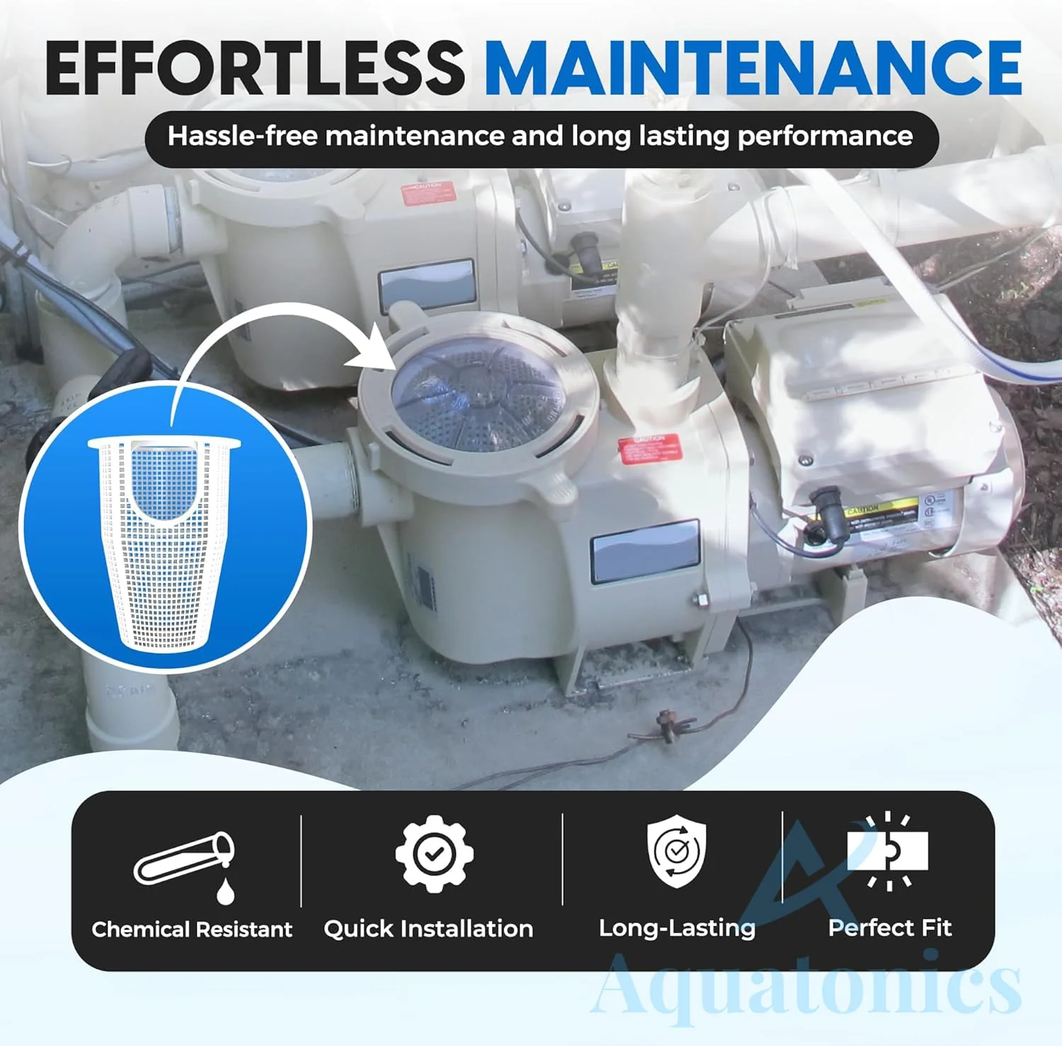 Replacement 070387 Pump Basket for Whisperflo - Intelliflo Pool Pumps - Heavy-Duty Strainer Basket Compatible with 070387Z, B-199, 91110040, 310-3210 - Pool Filter Basket with 1-Year Warranty - Image 6