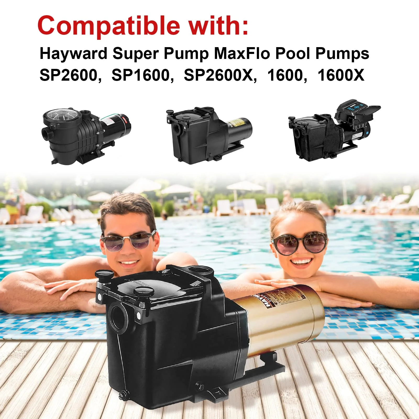 Replacement Hayward Super Pump Seal Kit for SP2600 SP1600 SP2600X 1600 1600X Fits Regular/X/VSP Models (Please Pay Attention to The Model When Purchasing) - Image 8