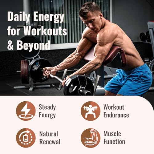 Resciency 2326 MG Mitochondrial Supplements with ATP, Vitamins, CoQ10 & PQQ, More Effective Than Creatine HMB & Nitric Oxide, Energy, Endurance, Strength, Recovery & Muscle, Organic, 240 Capsules - Image 6