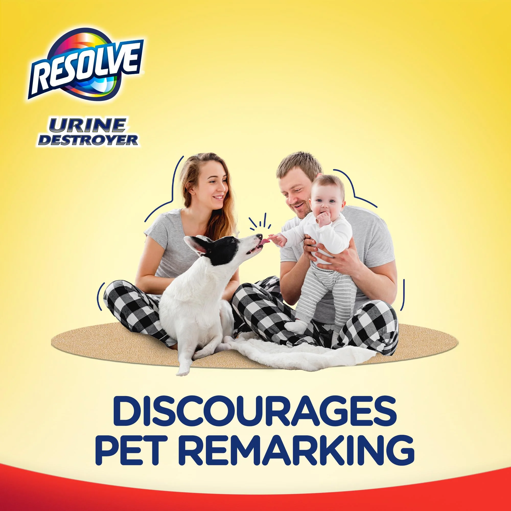 Resolve Urine Destroyer Carpet Cleaning Machine Formula, Safe for Bissell, Hoover & Rug Doctor, Carpet Cleaner, Carpet Cleaner Solution, 96 OZ - Image 3