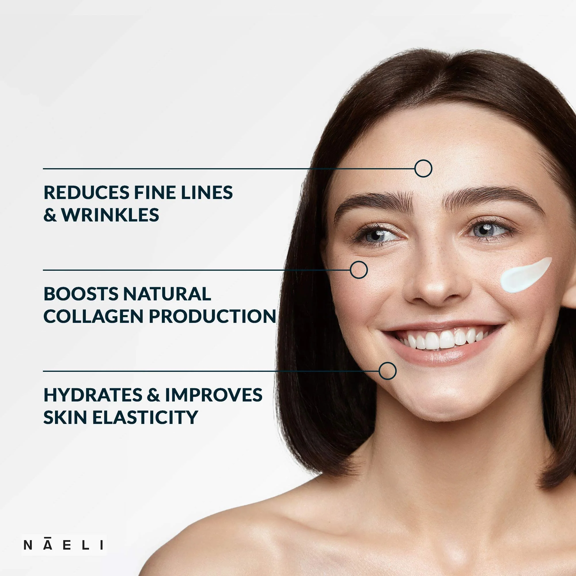 Retinoid Cream - 4.25% Retinol Night Moisturizer for Face & Neck with Collagen, Peptides & Hyaluronic Acid - Anti Aging Wrinkle Cream, Improves Skin Tone & Texture, 1.4 oz - Image 8