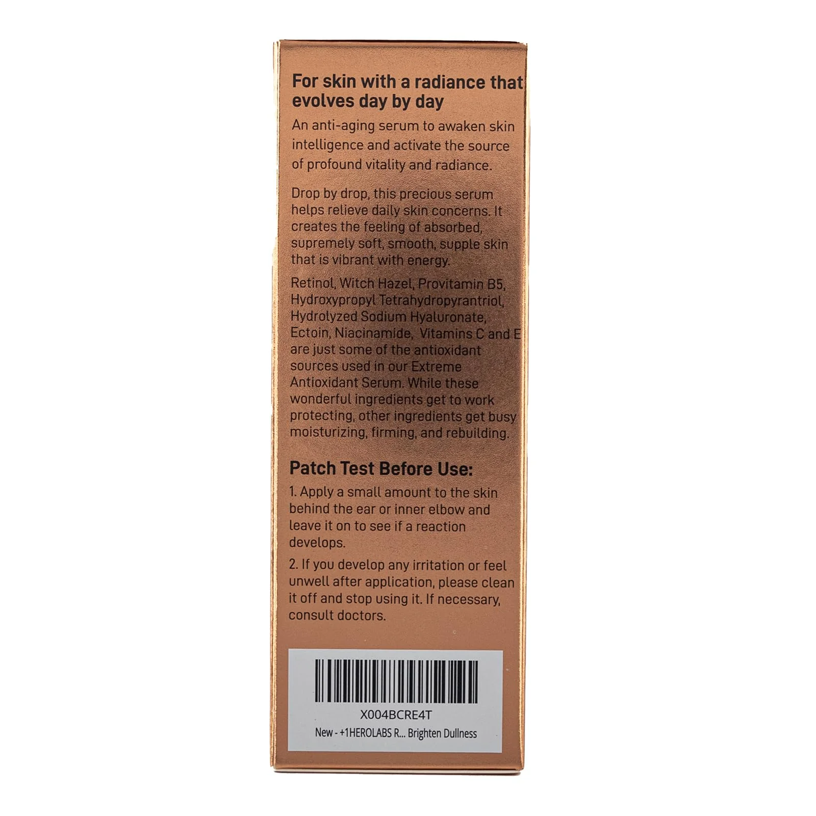 Retinol Serum for Face 2.5%, B5 Resurfacing Retinol Serum with Vitamin C, Vitamin E, Hyaluronic Acid, Niacinamide, Peptide for Anti-Aging, Wrinkle Smoothing, Dark Spot Corrector, Brighten Dullness - Image 2