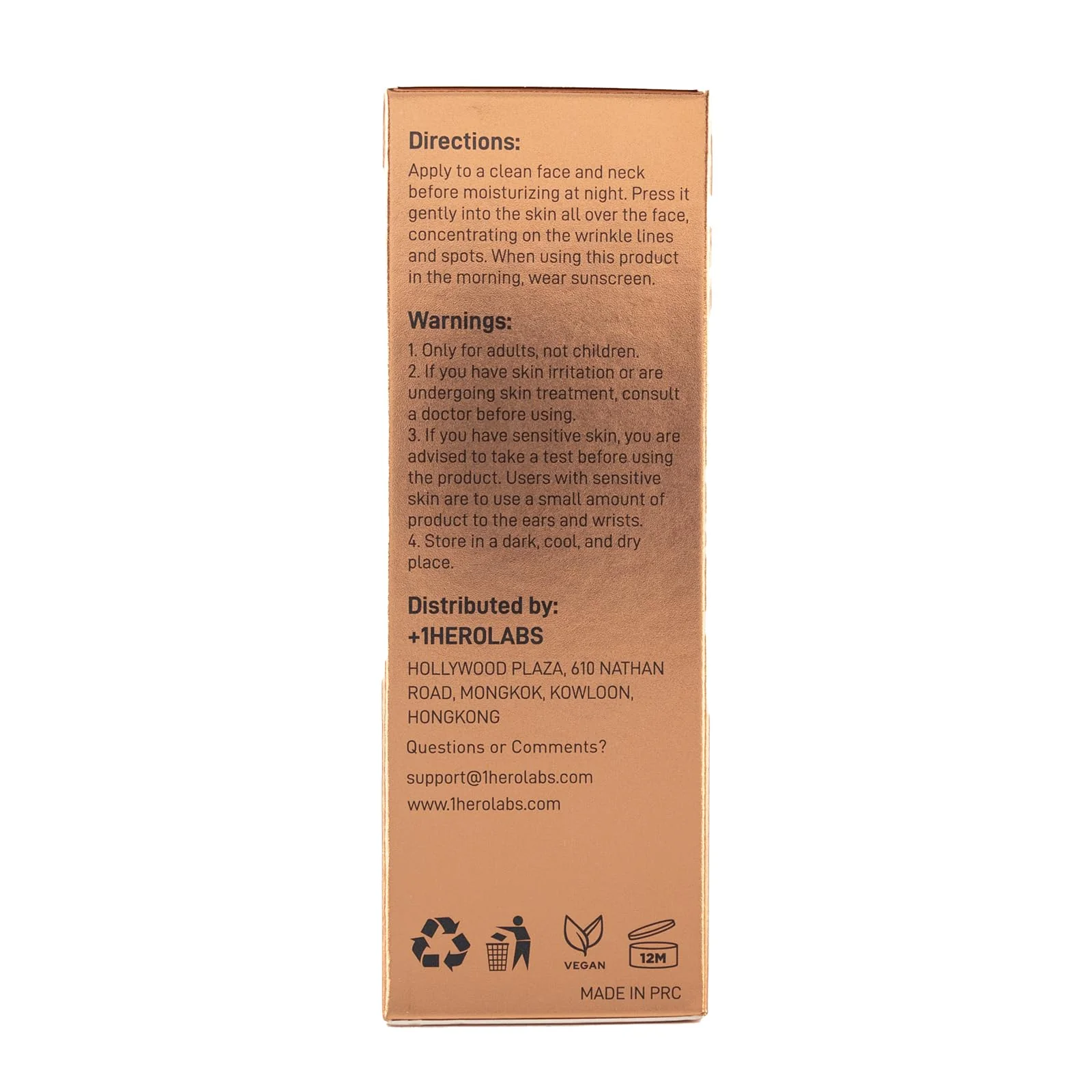 Retinol Serum for Face 2.5%, B5 Resurfacing Retinol Serum with Vitamin C, Vitamin E, Hyaluronic Acid, Niacinamide, Peptide for Anti-Aging, Wrinkle Smoothing, Dark Spot Corrector, Brighten Dullness - Image 3