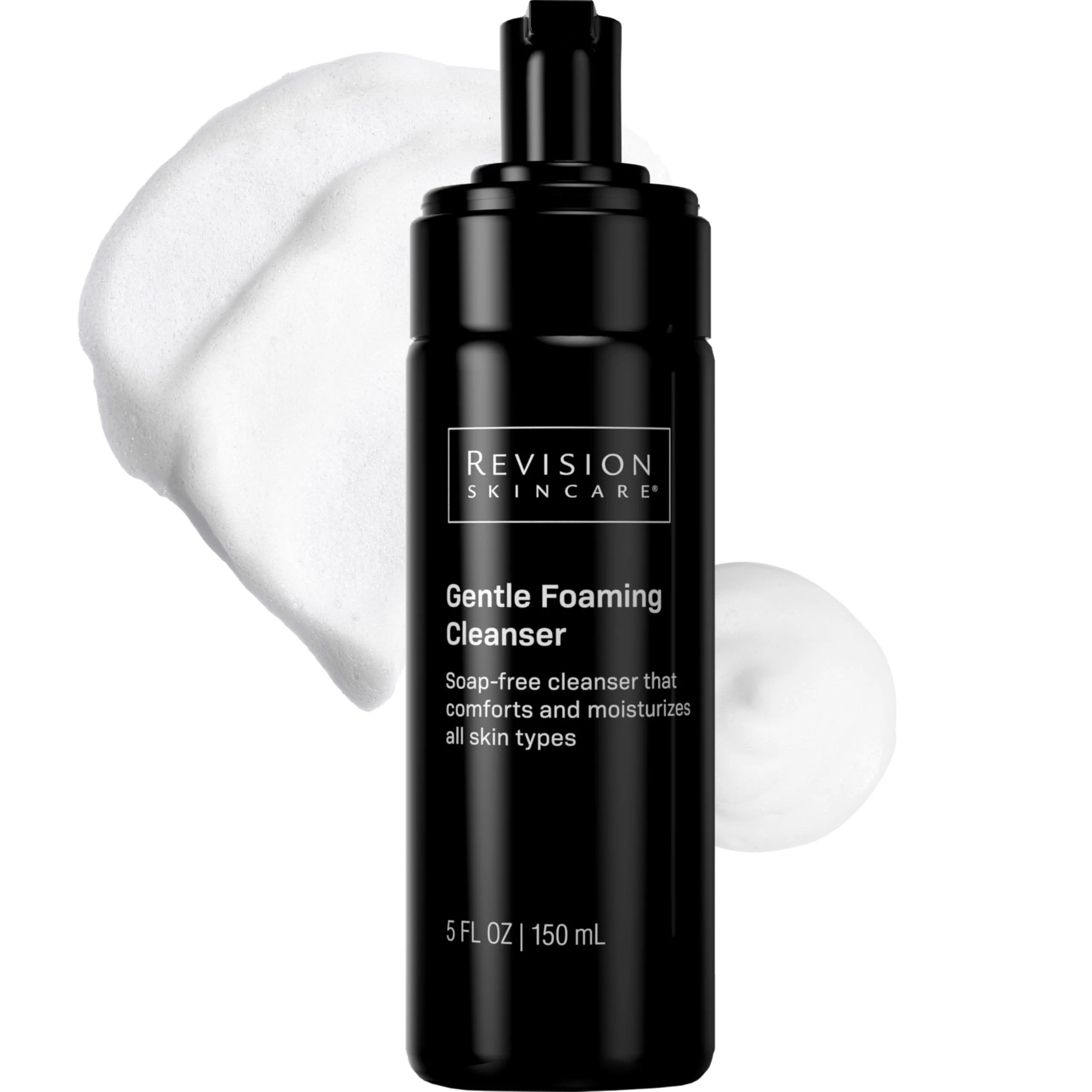 Revision Skincare Gentle Foaming Cleanser, Soap Free Facial Cleanser and Makeup Remover, Soothing and Moisturizing, 5 fl oz
