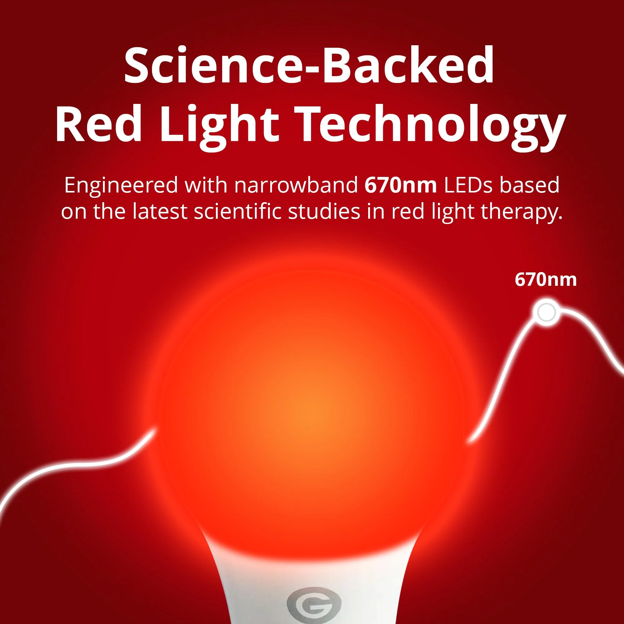 Revive - 670nm Red Light Bulb by Gamma - Sleep Therapy - Melatonin Promoting Natural Sleep Aid - Image 8