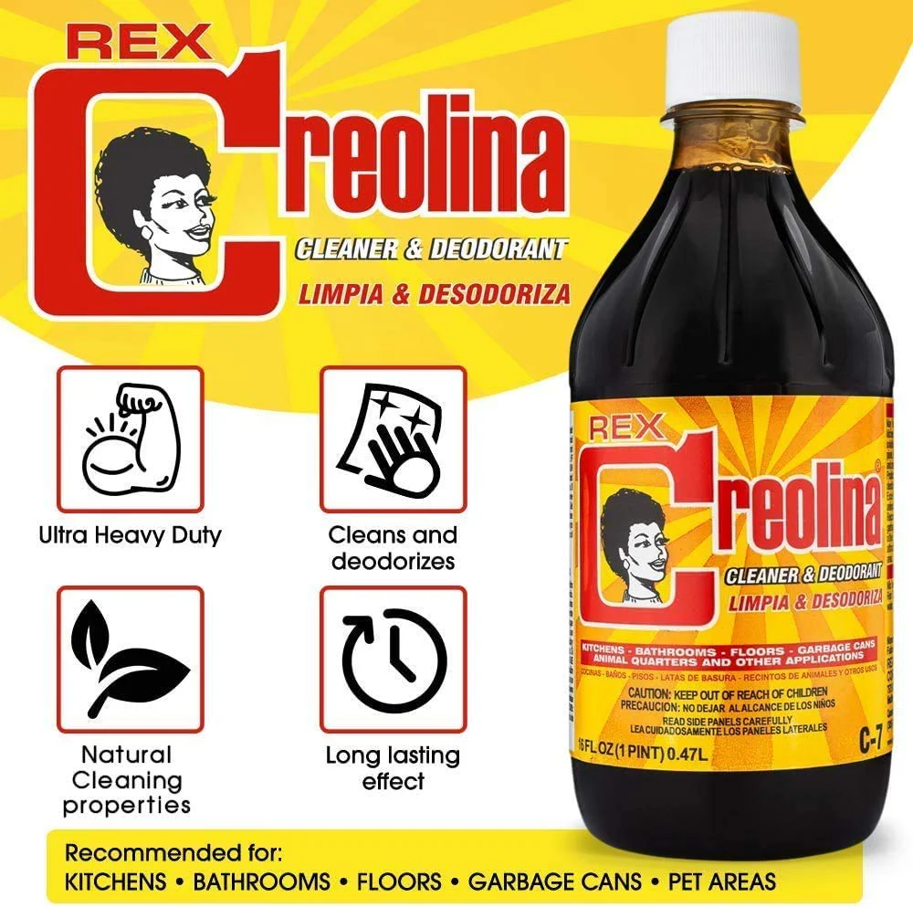 Rex Creolina Multi Purpose Cleaner Concentrate | All Purpose Cleaner Used as Bathroom Cleaner, Floor Cleaner, Garbage Disposal Cleaner, Kitchen Cleaner (4 Pack) - Image 3