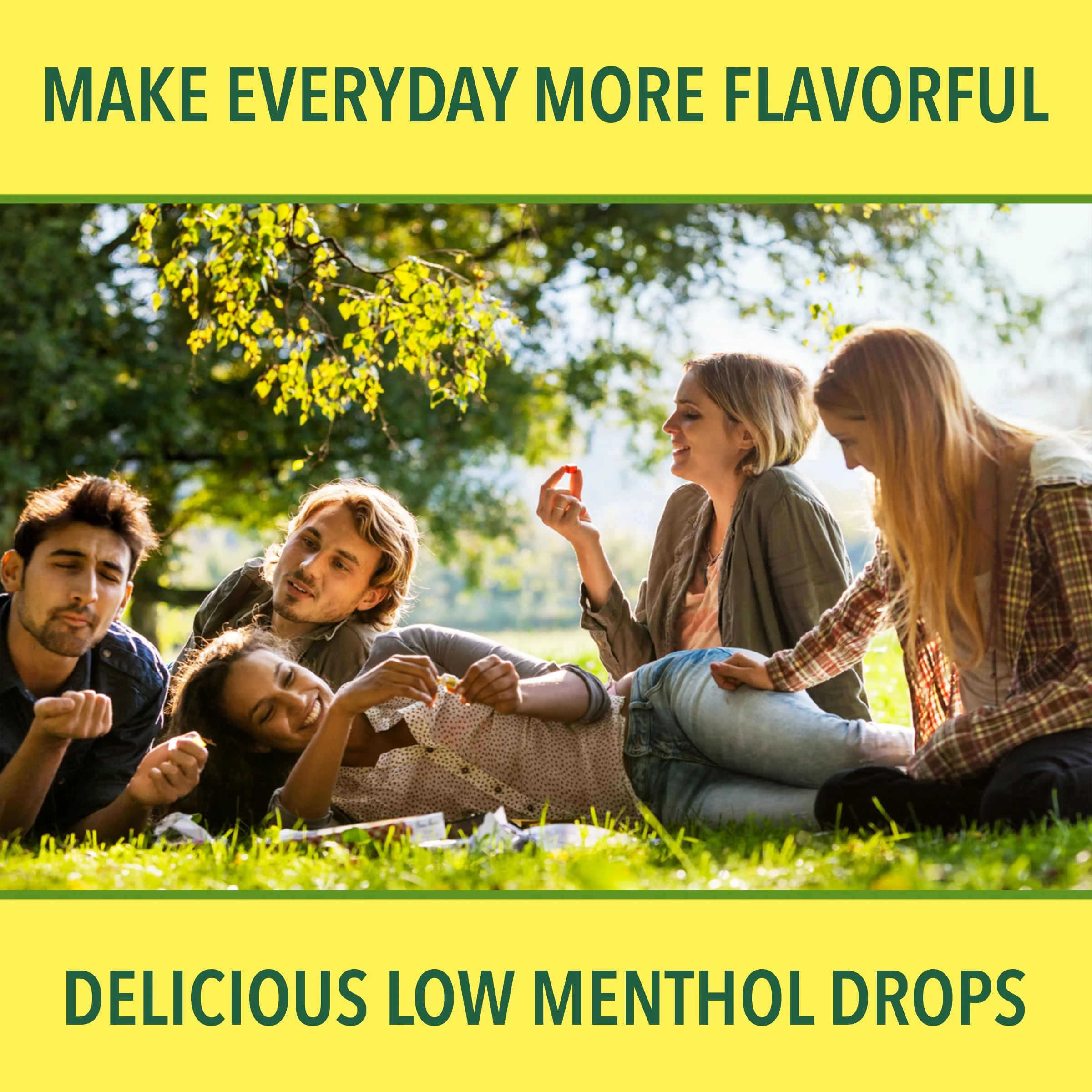Ricola Sugar Free Lemon Mint Herbal Cough Suppressant Throat Drops, 105ct Bag - Image 2