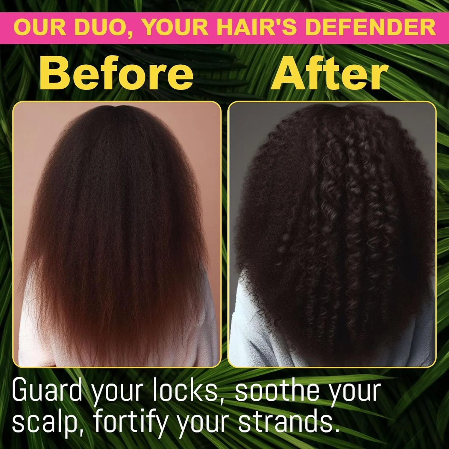 Rida Hair Research Institute Batana Oil Shampoo & Conditioner Set for Hair Growth Lightening Thinning Hair for Men and Women - Image 4