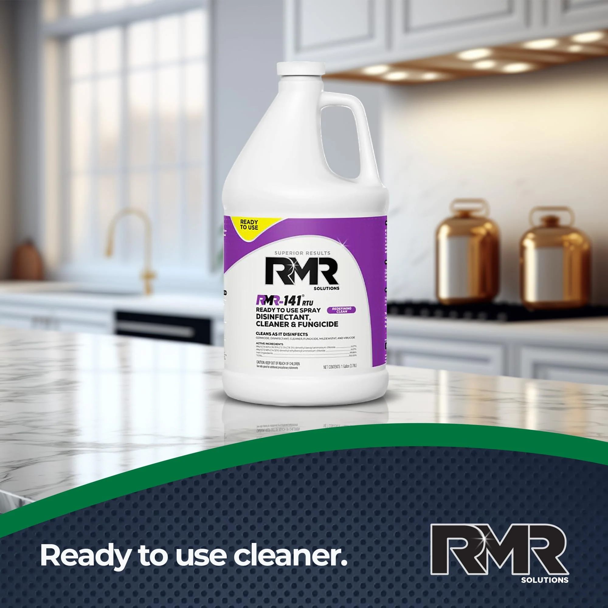 RMR-141 EPA Registered Mold and Mildew Killer, Eliminates Odors, Removes Mold, Mildew, Bacteria, and Viruses, 1 Gallon Bottle - Image 3