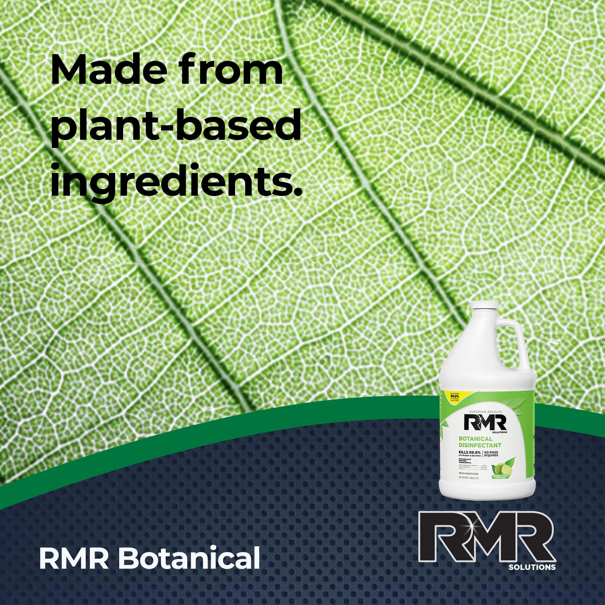 RMR Brands Botanical Disinfectant and Cleaner, Kills 99% of Household Bacteria and Viruses, EPA Registered, Gallon, 4 Pack - Image 7