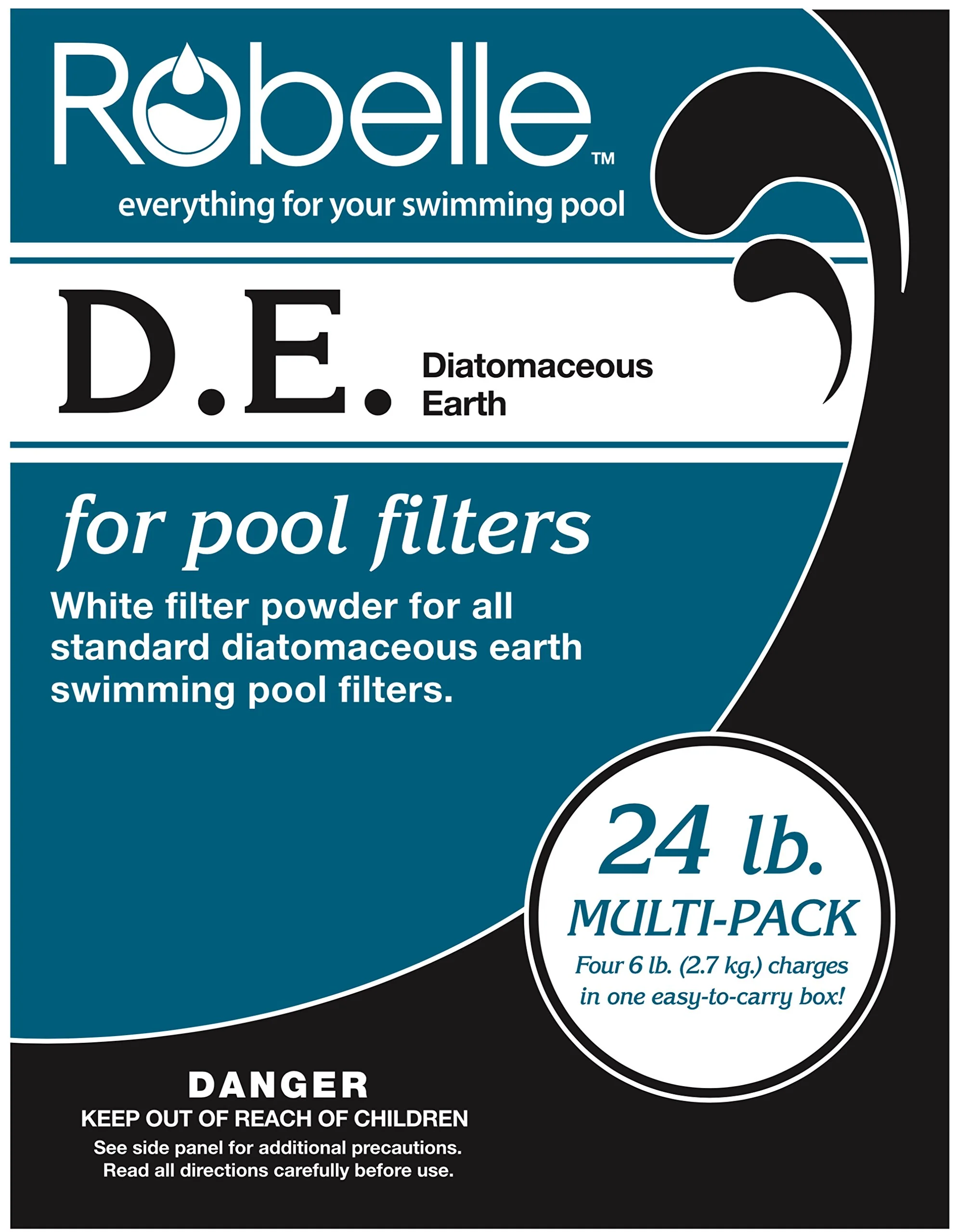 Robelle 24-Pounds Premium D.E. for Pool Filters, Diatomaceous Earth DE Pool Filter Powder, Made in USA - Image 3
