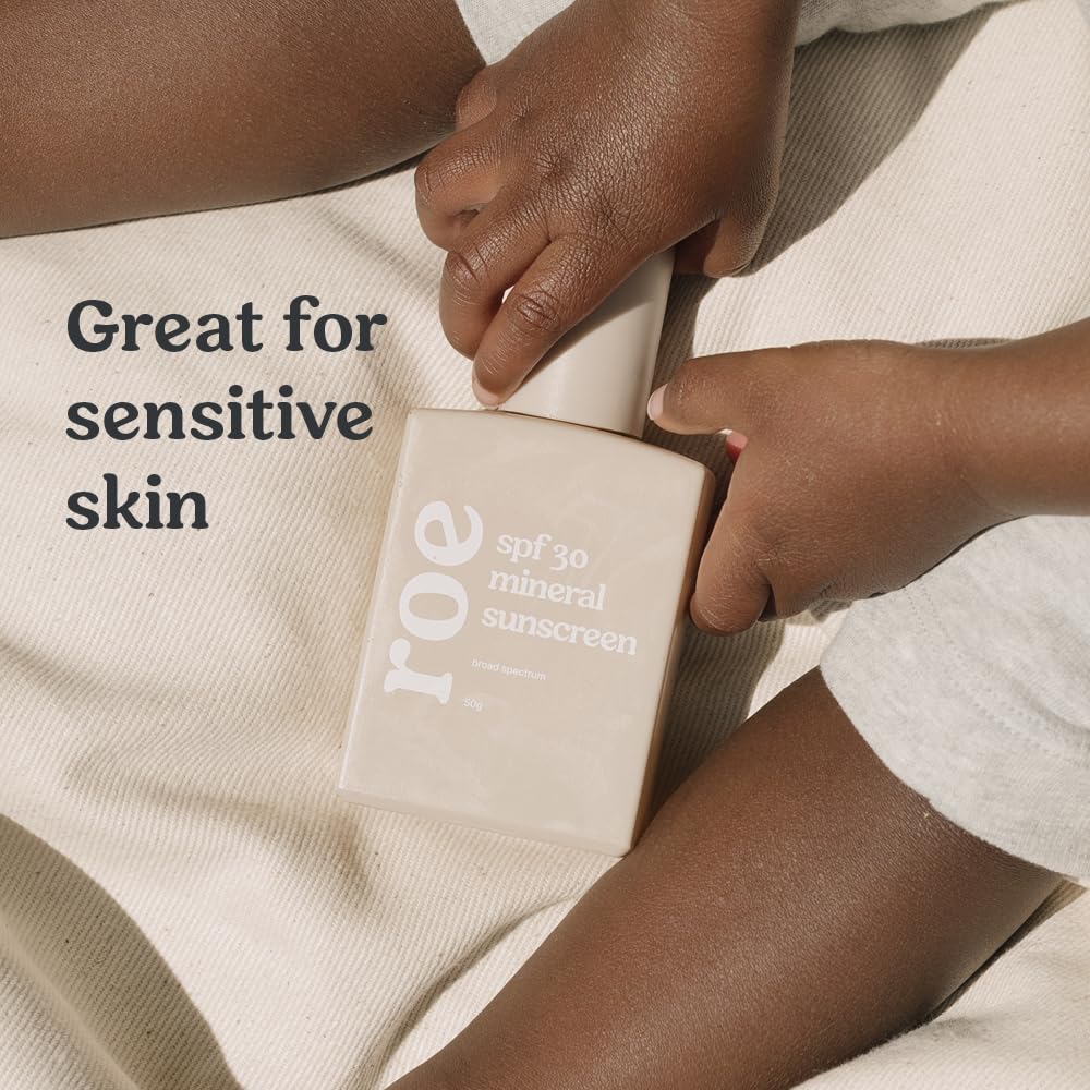 Roe Wellness- Baby Sunscreen Mineral & Reef Safe, Zinc Oxide, Non-Toxic Ingredients SPF 30 | Great For Toddlers, Kids, Newborns & Babies | Non-Greasy, Paraben-Free - Image 9