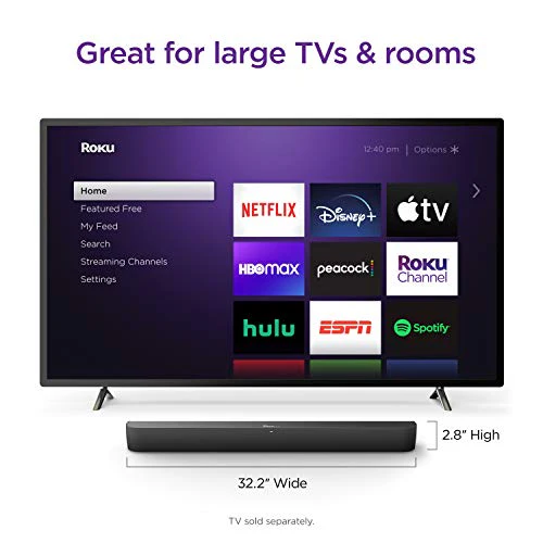 Roku Streambar Pro Stereo Soundbar Grey - Image 4