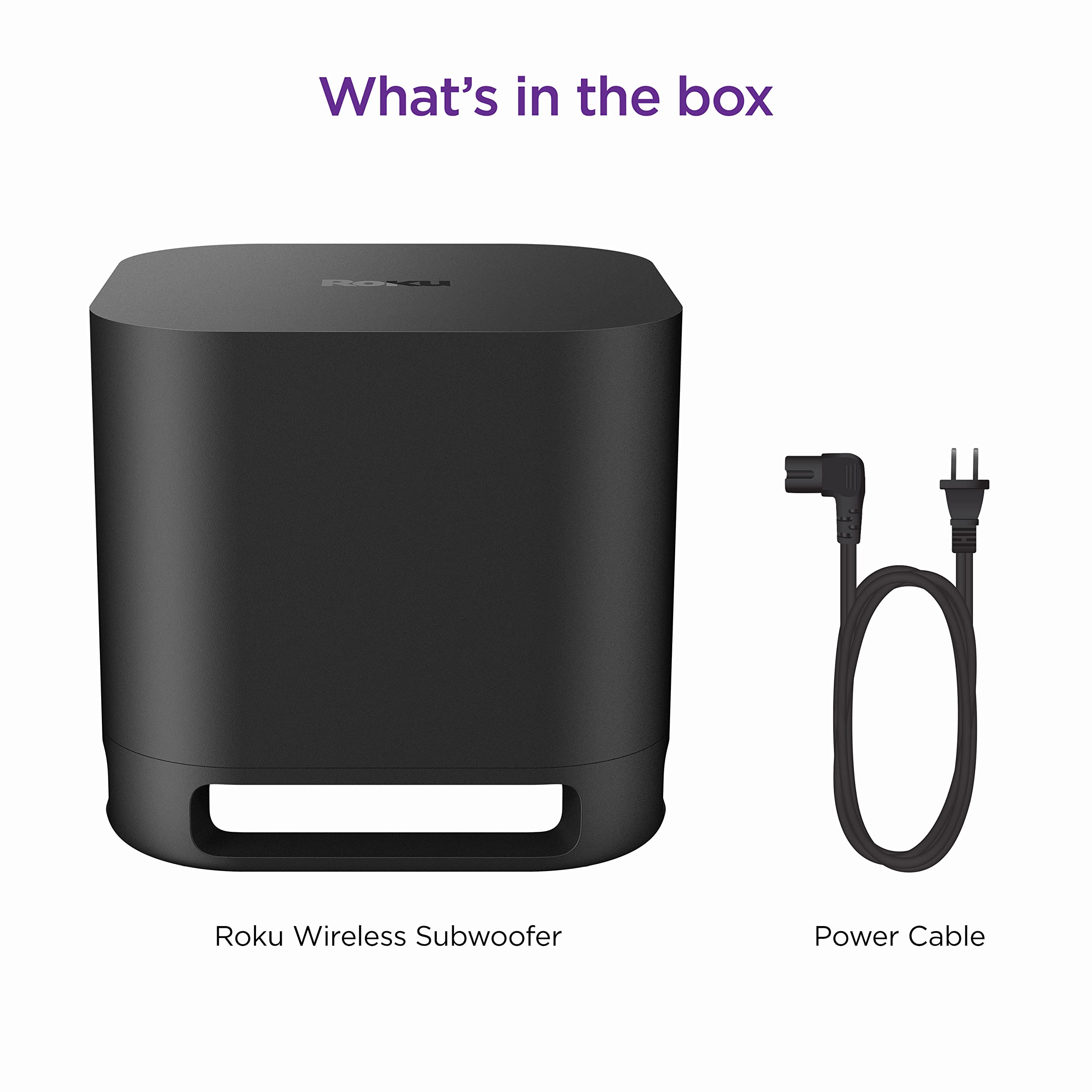 Roku Wireless Bass Pro Subwoofer for Roku Streambar Pro and Wireless Speakers (Renewed) - Image 4