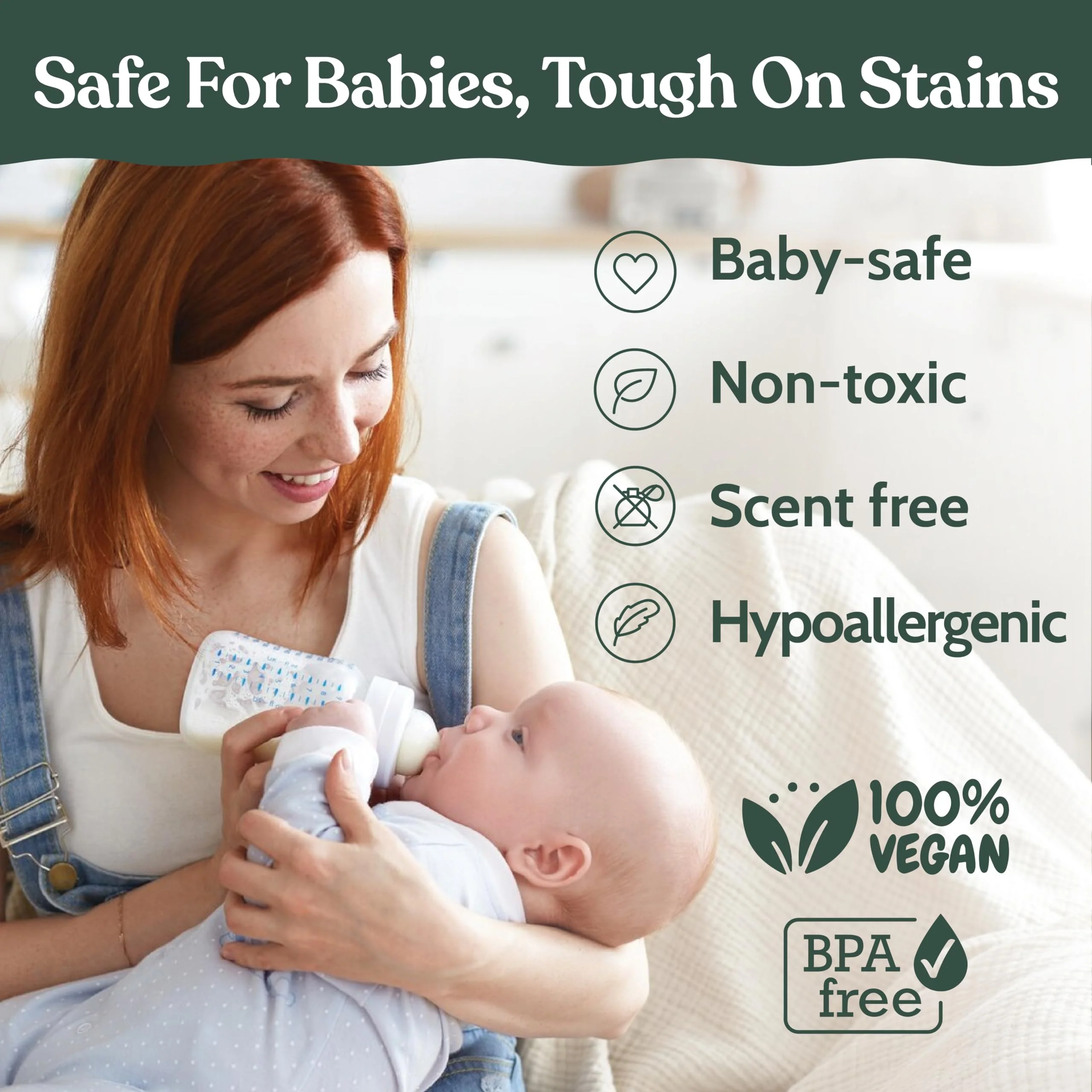Roobi Detergent Tablets Compatible with Baby Brezza Bottle Washer Pro. Removes Milk Residue & Odor, Hypoallergenic Carbon Neutral Formula. 120 Count. - Image 8