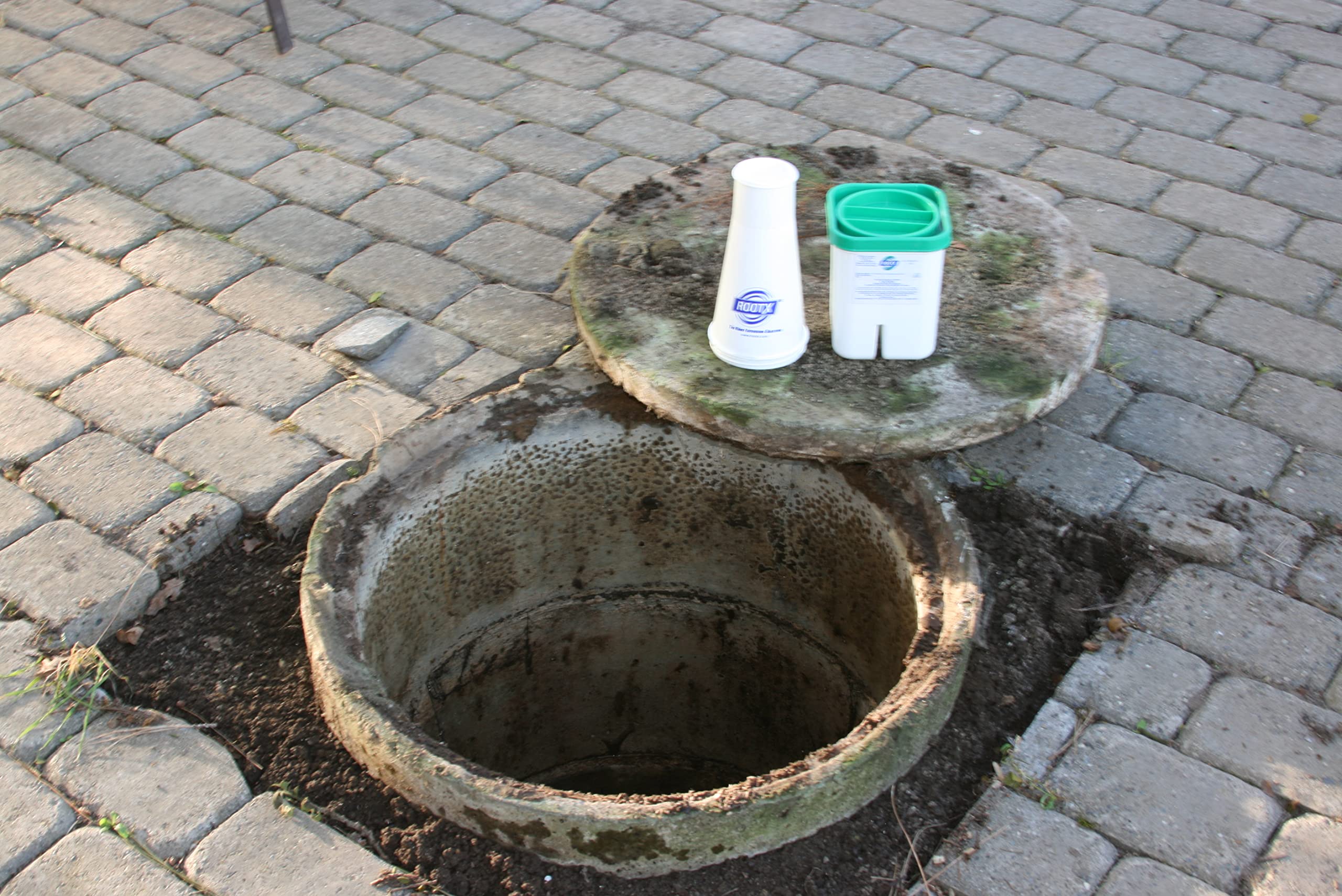 ROOTX - 4LB. JAR with Funnel/APPLICATOR Foaming Root Control for Sewer Lines and Septic Systems - Image 6