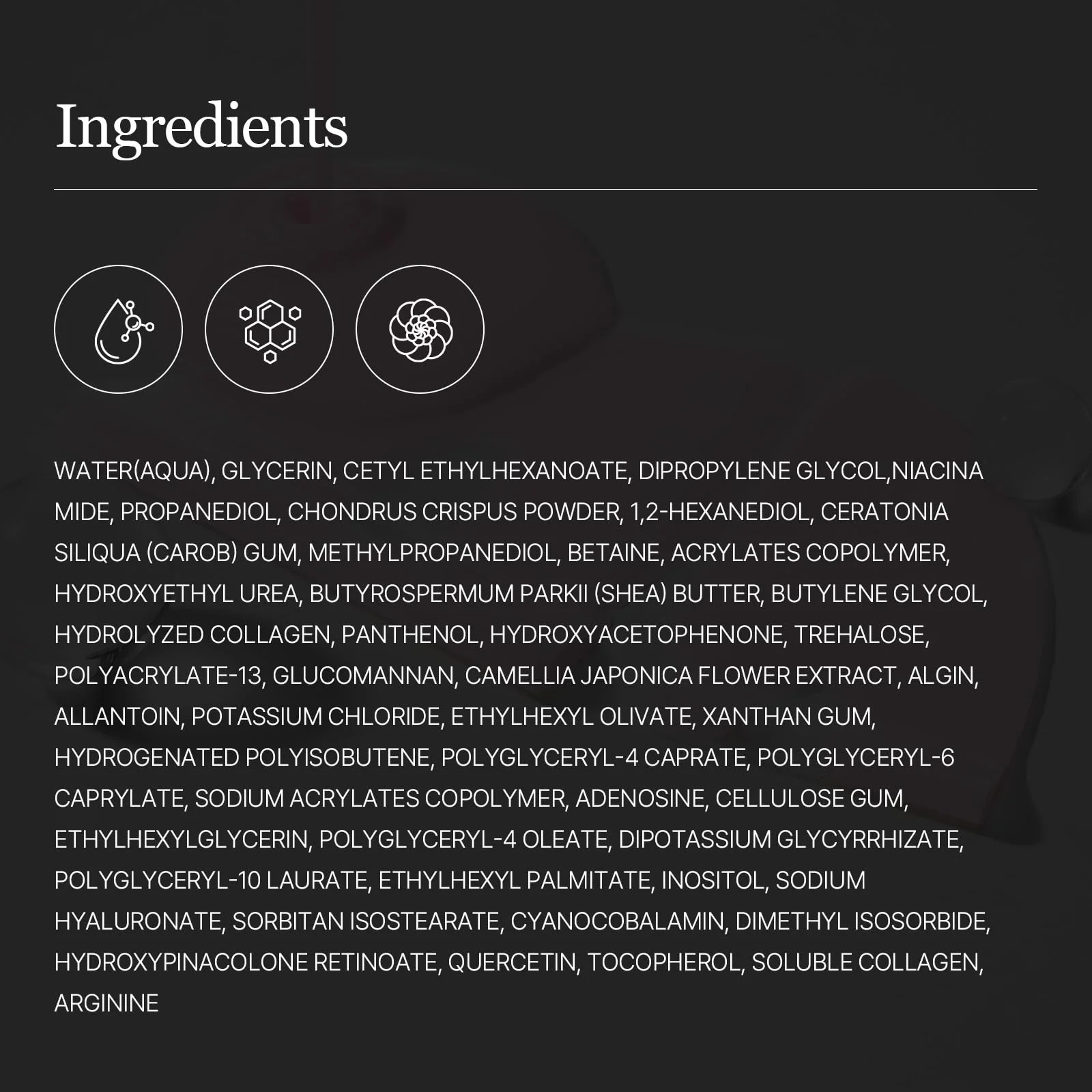 ROUND LAB Camellia Collagen Mask, 30min Hydrogel Mask, Quick Hydration, Firming&Pore Minimizing, For sensitive skin, Micro molecule collagen, Facial Mask, 34 g/1.19 Fl Oz 4ea - Image 6