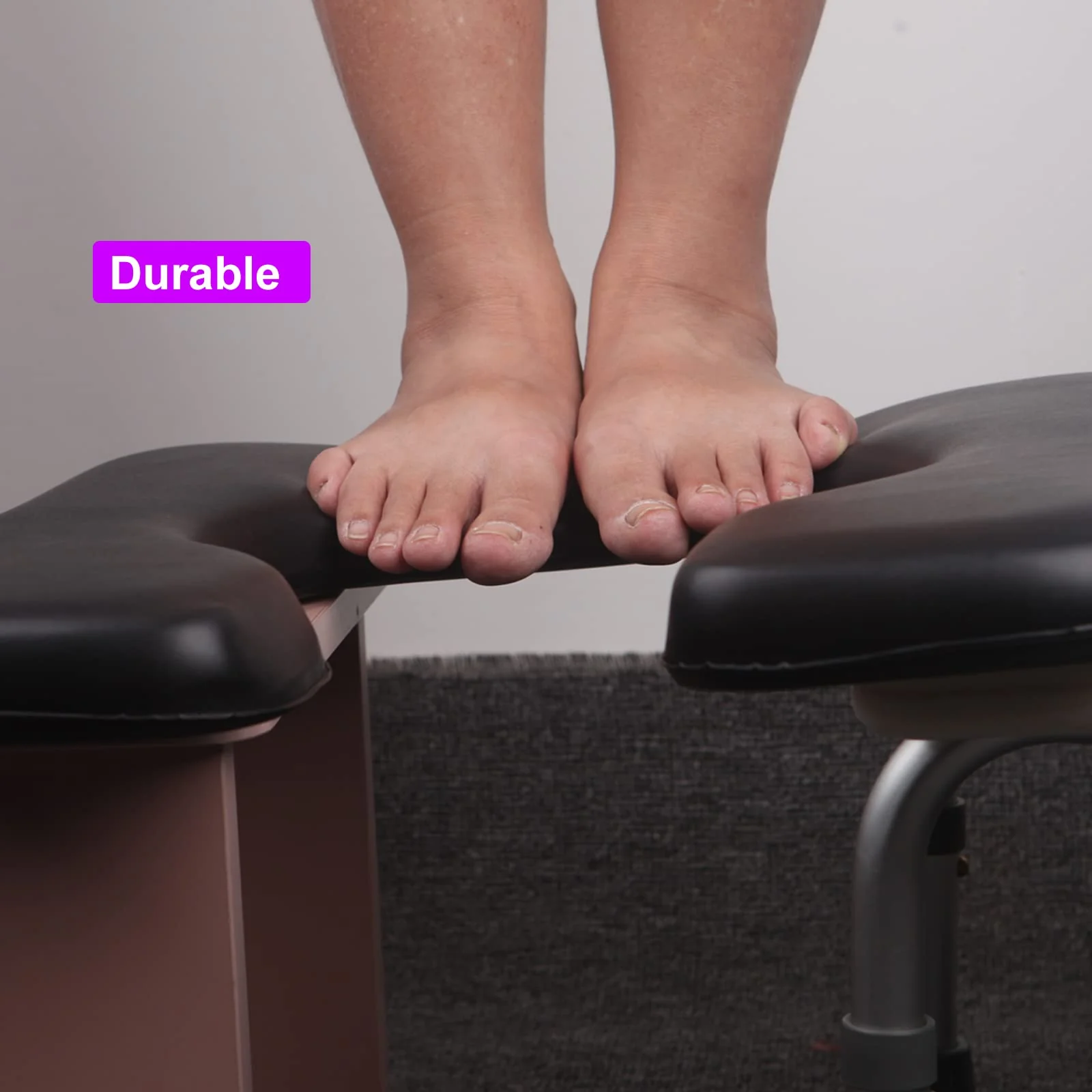 RQUIRRE Commode Seat Cushion, Super Soft Sponge Padded Commode Chair Seat Pad for Elderly/Handicapped/Disabled, Shower Wheelchairs, Toilet Chairs