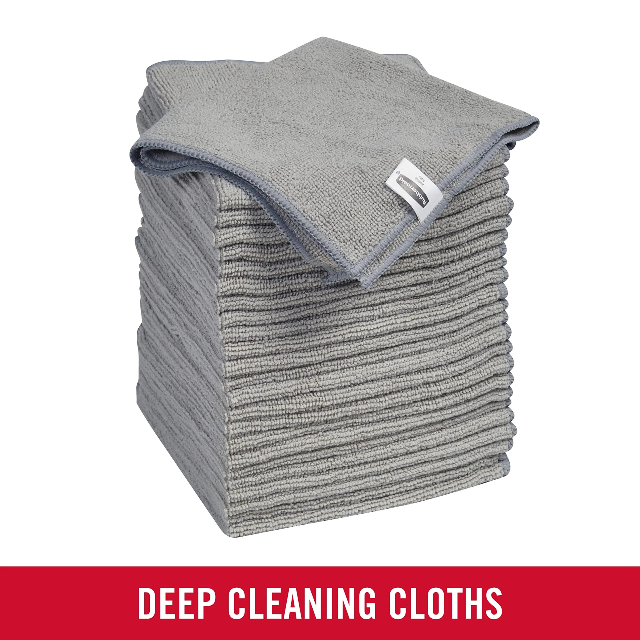 Rubbermaid All Purpose Microfiber Cleaning Cloth Towels, 50 Pack, 12"x12", Non-Scratch, Reusable/Washable for Cleaning/Wiping/Polishing for Home/Kitchen/Car - Image 10