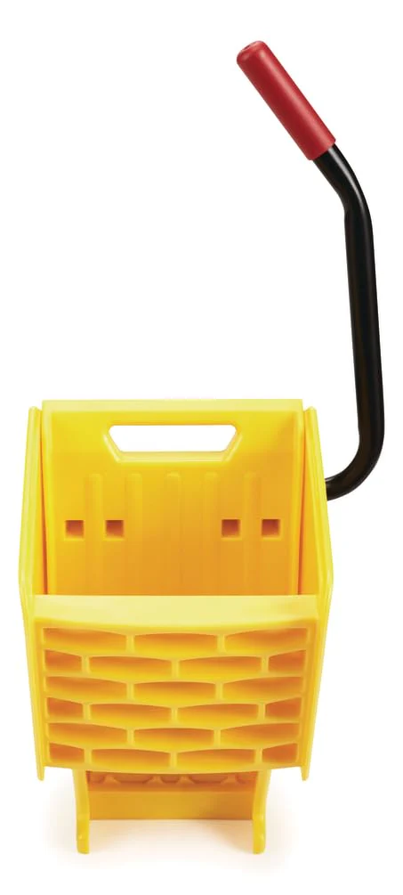 Rubbermaid Commercial Products WaveBrake 26 Qt. Side-Press Mop Bucket and Wringer Combo on Wheels, Yellow, for Professional/Industrial/Business Heavy-Duty Floor Cleaning/Mopping - Image 12