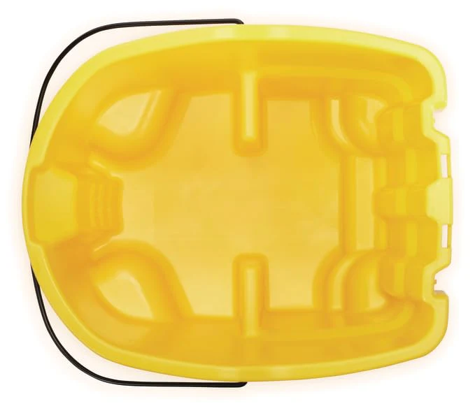 Rubbermaid Commercial Products WaveBrake 26 Qt. Side-Press Mop Bucket and Wringer Combo on Wheels, Yellow, for Professional/Industrial/Business Heavy-Duty Floor Cleaning/Mopping - Image 16