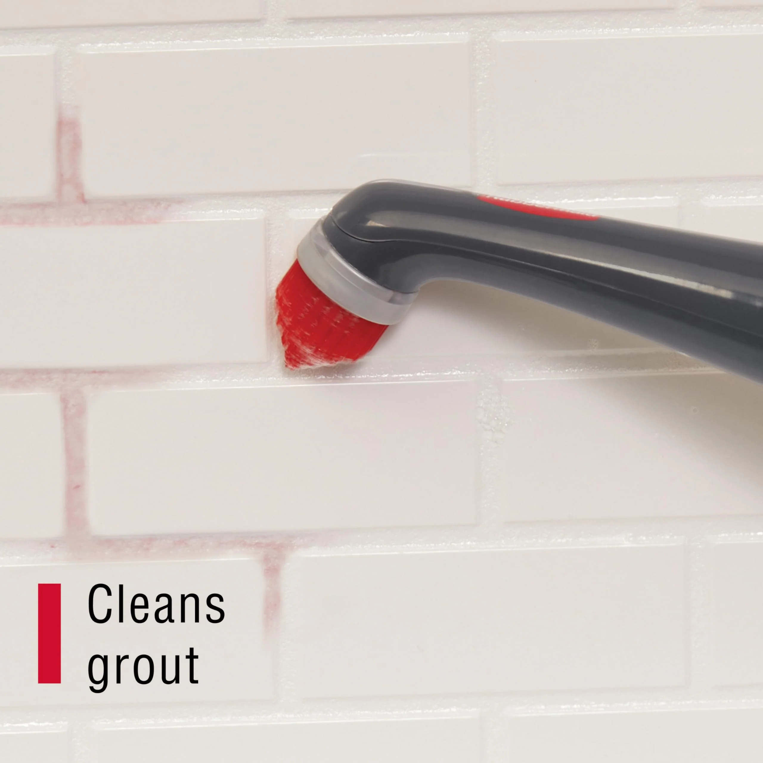 Rubbermaid Reveal Power Scrubber with Multi-Purpose & Grout Head, Cordless Electric Battery Powered Scrub Brush, Water Resistant, for Home/Kitchen/Bathroom/Grout/Tile/Shower/Tub - Image 7