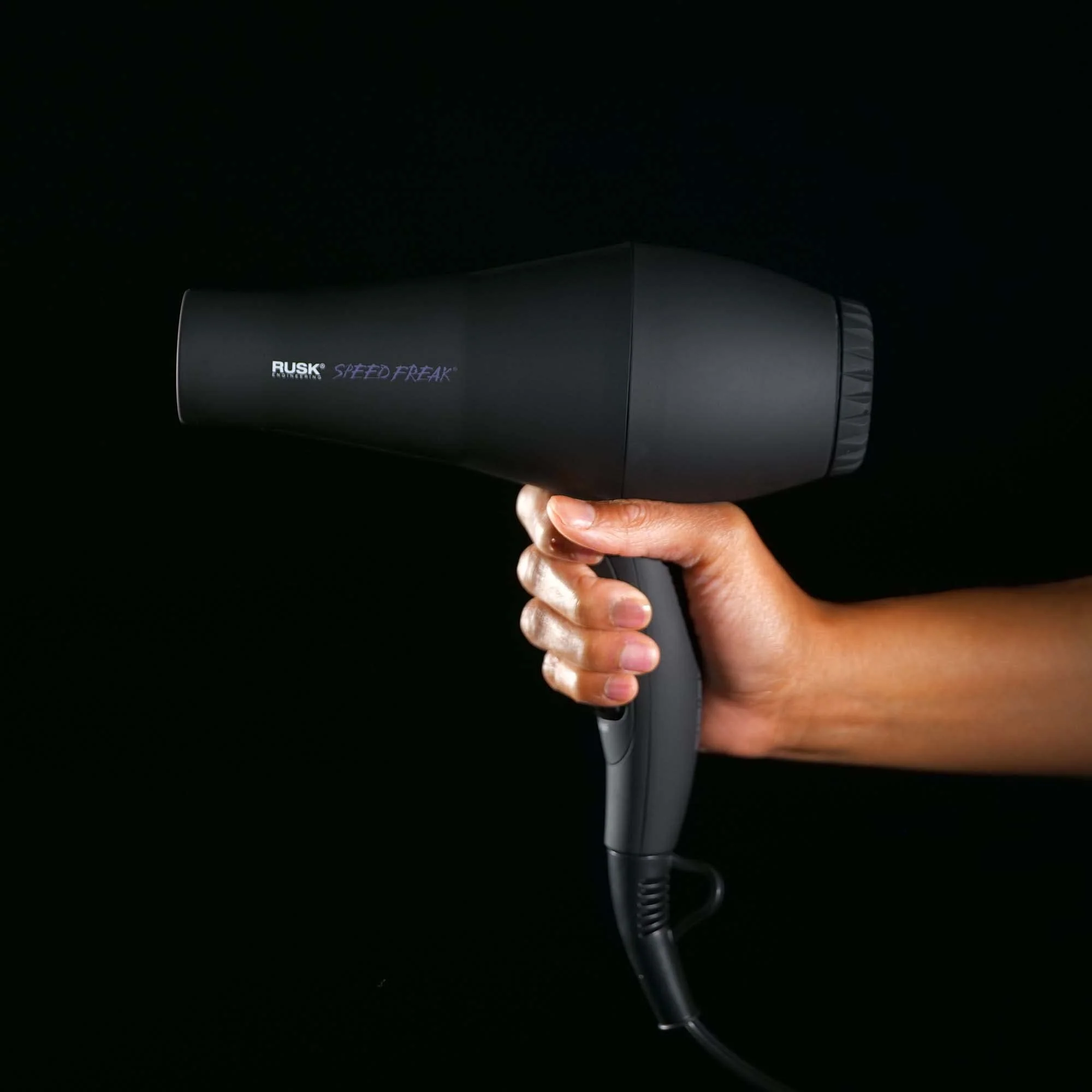 RUSK Engineering Speed Freak Ceramic and Tourmaline Professional 2000 Watt Hair Dryer - Far-Infrared Heat and Natural Ions Dramatically Reduce Drying Time - Image 4