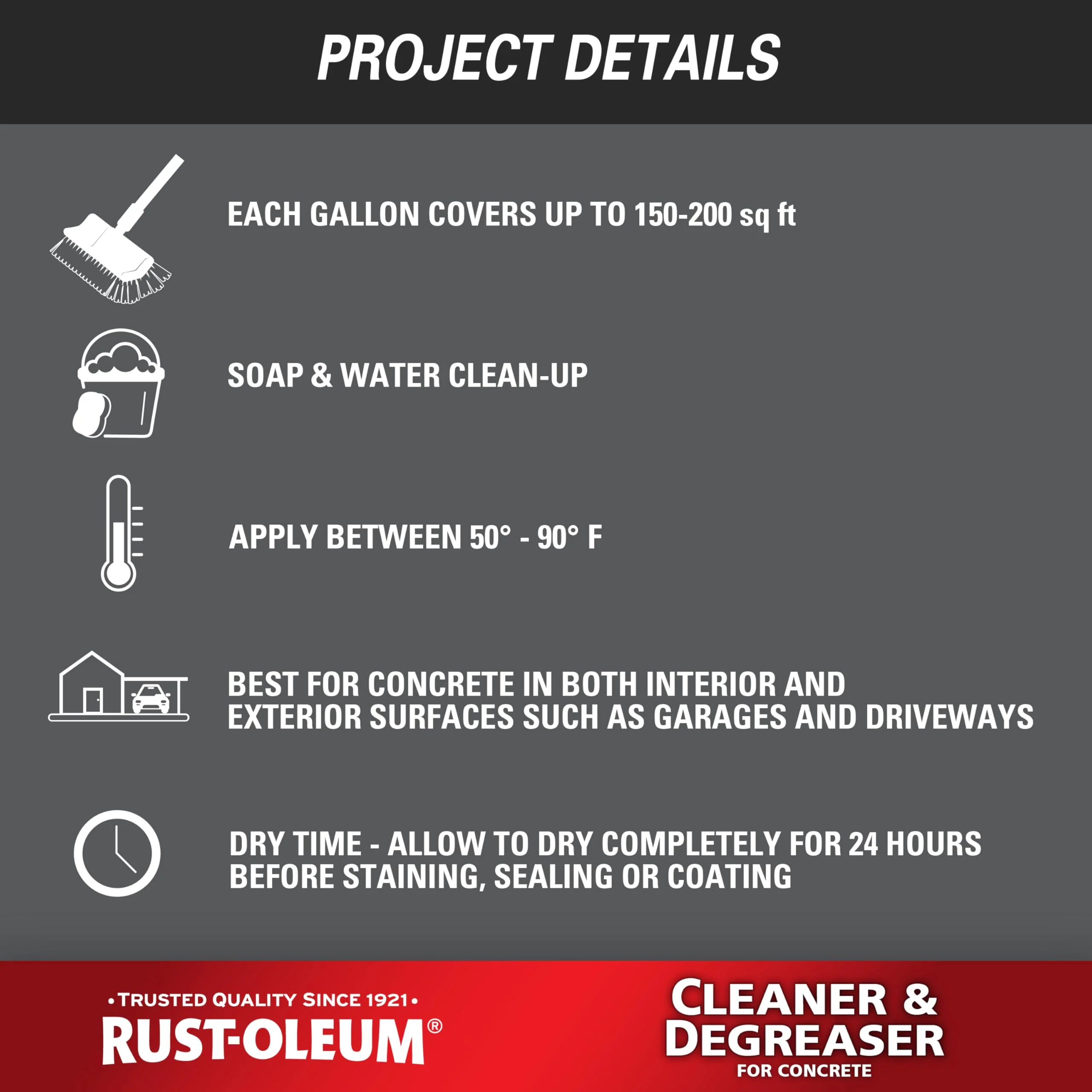 Rust-Oleum 301243 Cleaner and Degreaser, 1 Gallon - Image 3