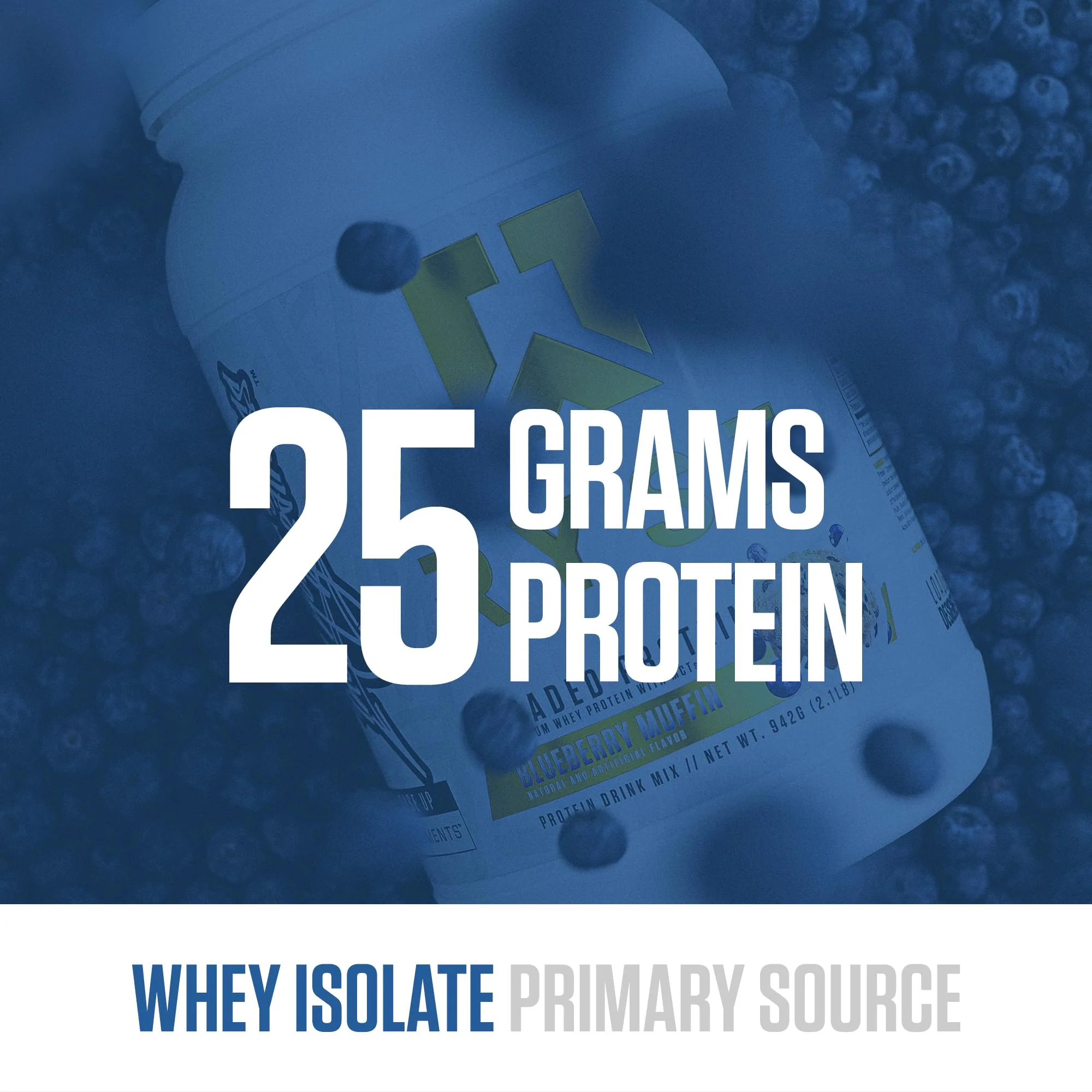 RYSE Loaded Protein Powder - Little Debbie Pumpkin Spice Rolls - 25g Whey Protein Isolate & Concentrate with Prebiotic Fiber & MCTs - Low Carb, Low Sugar, Digestive-Friendly - 27 Servings / 2 lb Tub - Image 3