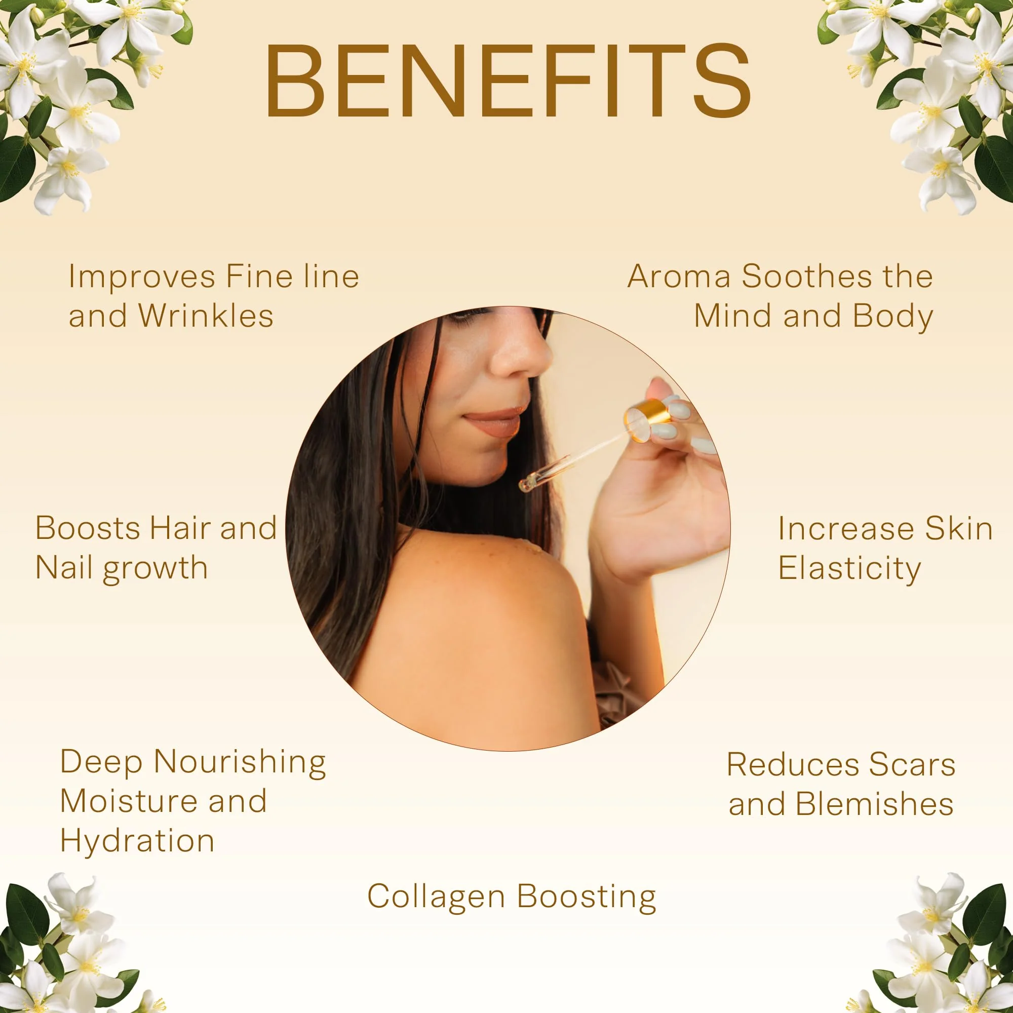 SAFA Vanillé Oil - Organic Oil for Face, Body, Hair, Nails & Aromatherapy | Vanilla Extract & Jasmine Petals - Essential Oil for Diffusers | After Shower Body Oil | Skin Moisturiser (4 Fl Oz) - Image 6