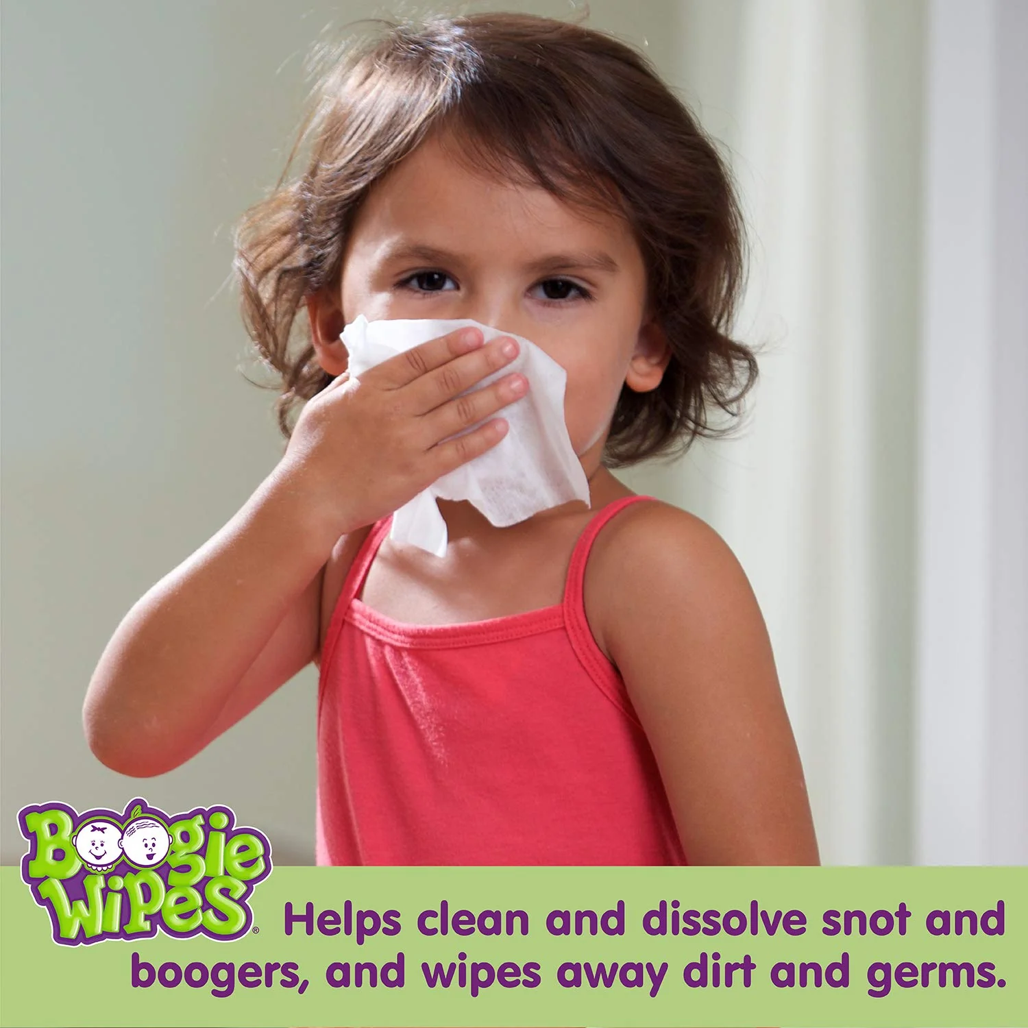 Saline Nose Wipes by Boogie, for Baby & Kids, Face, Hand & Body, Made with Vitamin E, Aloe, and Natural Saline, Grape Scent, 30 Count (Pack of 3) - Image 6