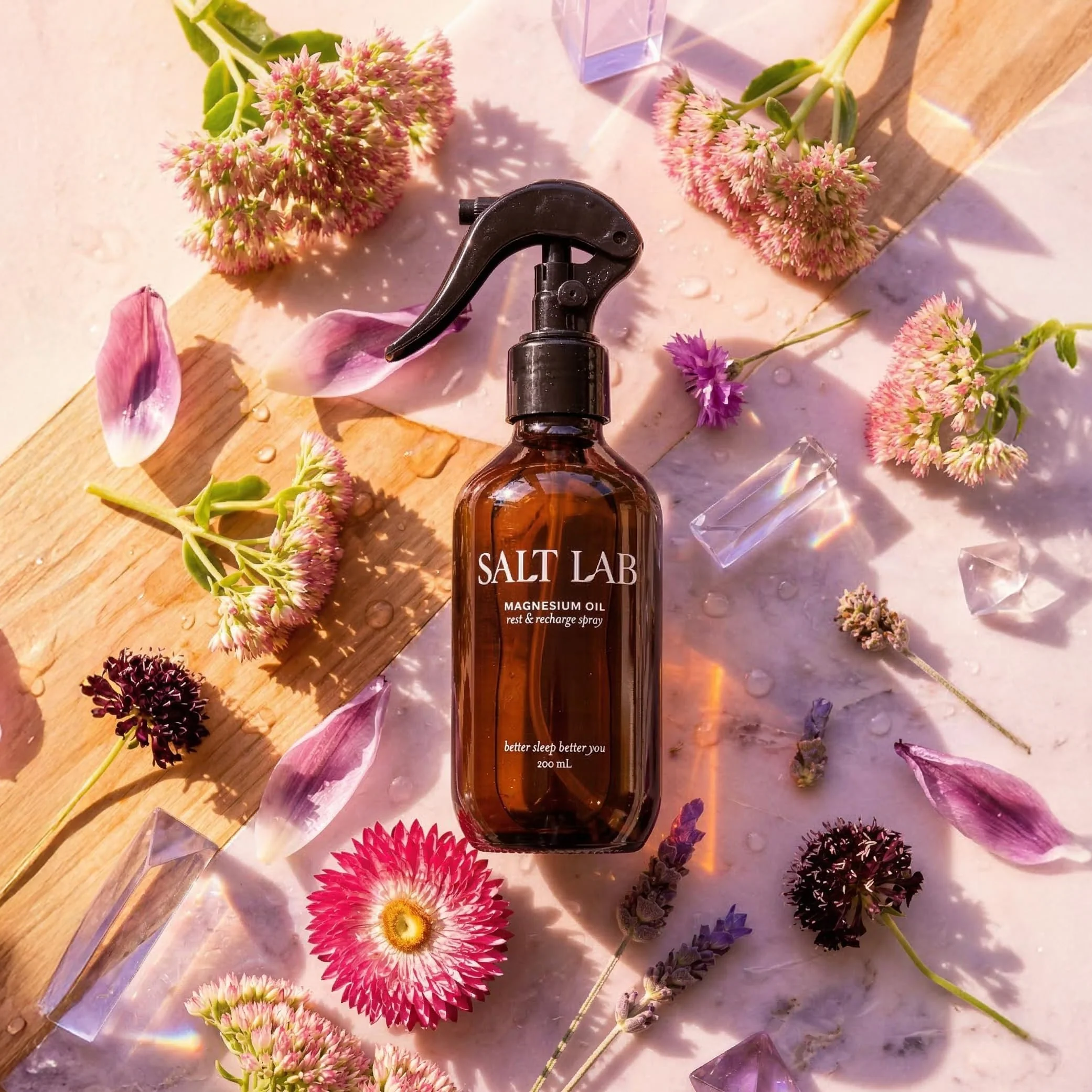 Salt Lab Magnesium Oil Spray, Gift for Relaxation, Topical Magnesium Spray for Adults, Non Sticky Formula, Supports Restful Sleep, Easy to Apply & Quick Drying, Fragrance Free, Made in Australia - Image 9