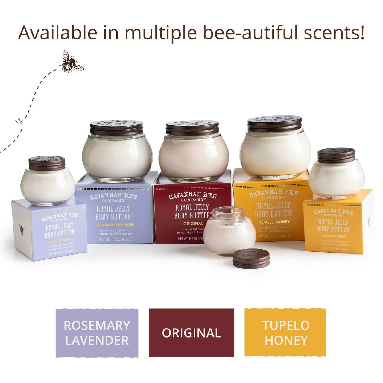 Savannah Bee Company Royal Jelly Body Butter - Deep Hydrating Body Butter for Dry Skin - Image 2