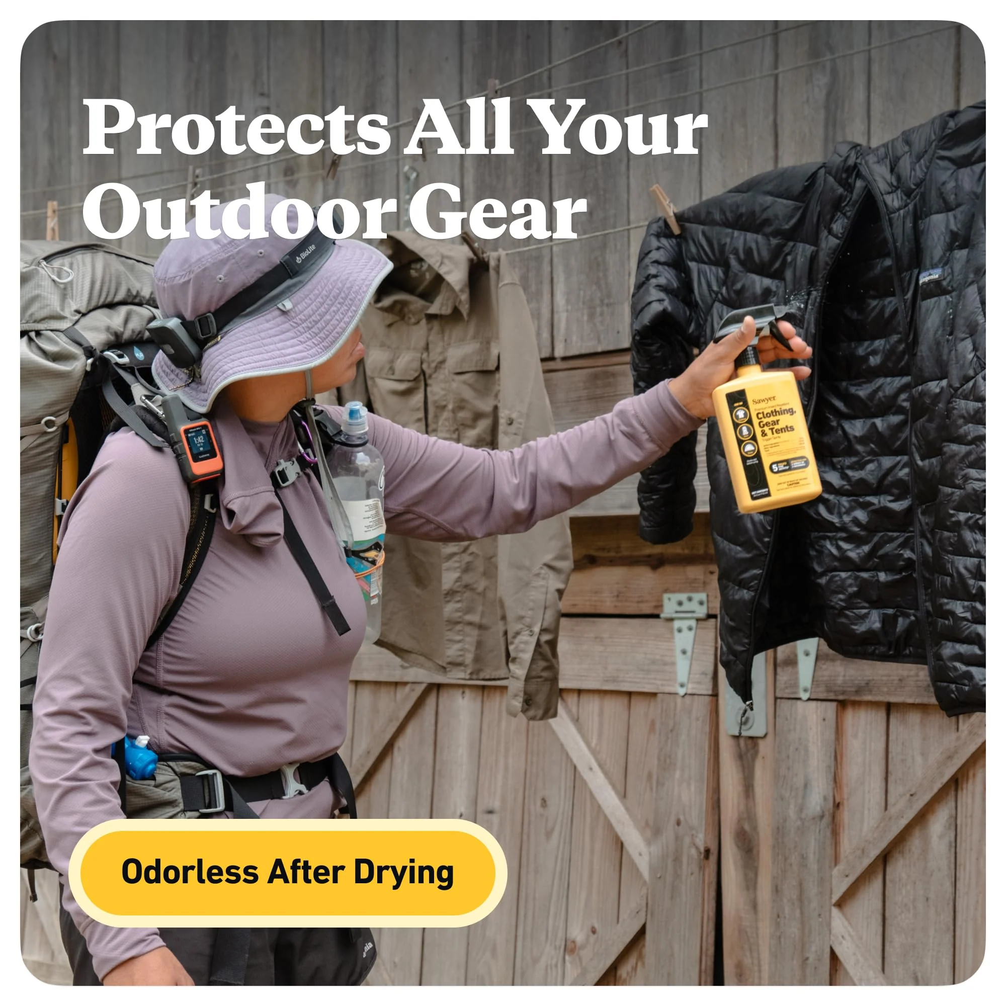 Sawyer Products SP6572 Twin Pack Premium Permethrin Clothing Insect Repellent Trigger Spray, 24 oz,Yellow - Image 5