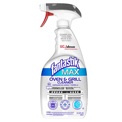 SC Johnson Professional, Fantastik Max Oven & Grill Cleaner Spray, Cleans Inside and Out, 32 Oz, Pack of 8 - Image 4
