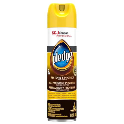 SC Johnson Professional, Pledge Revive It, Moisturizes and Revitalizes Surfaces, Aerosol, 14.2 Oz (Pack Of 6) - Image 6