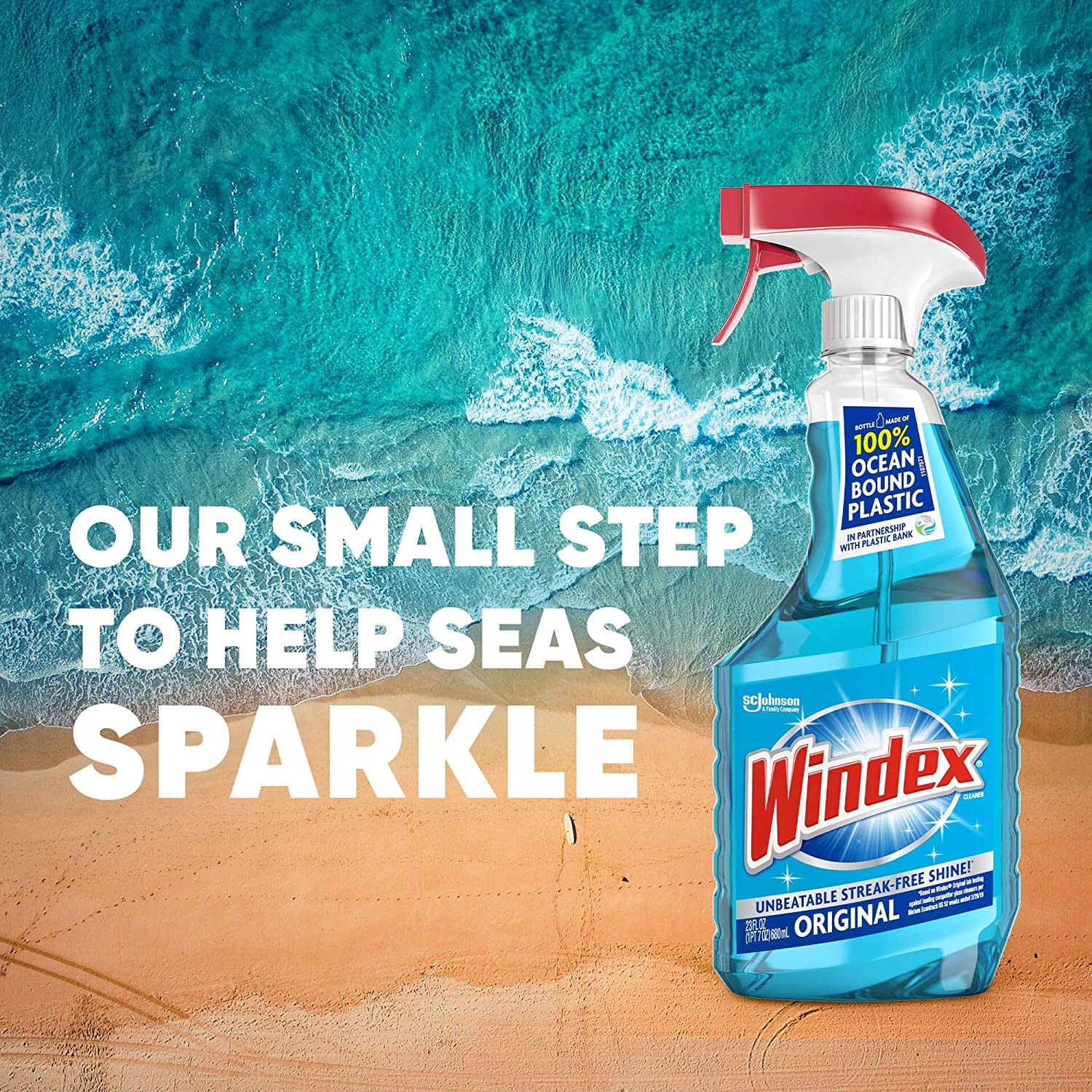 SC Johnson Windex Original Glass Cleaner Set: 5L refill +950 ml Trigger Spray - Image 4