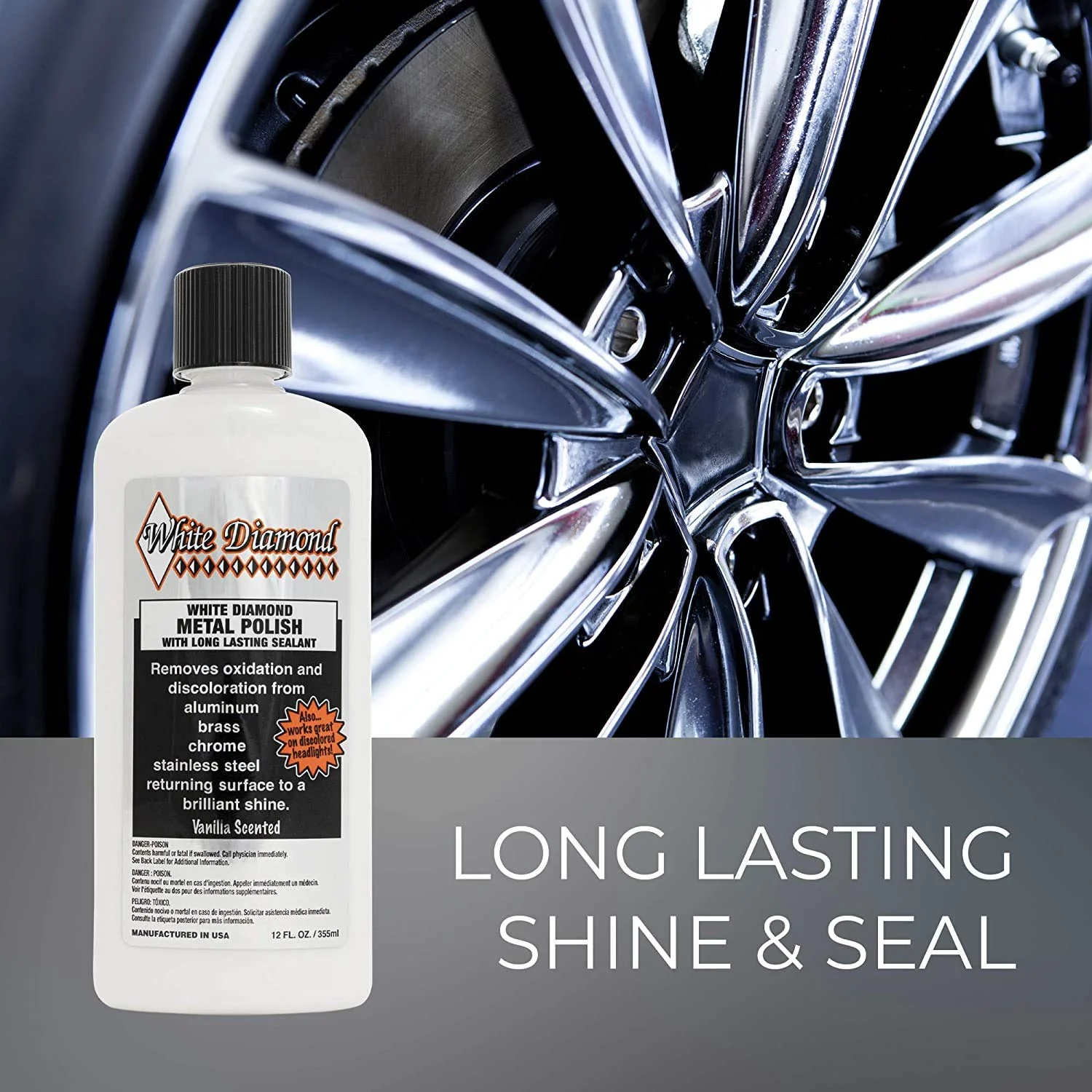 Schultz Laboratories Metal Polish - Perfect for Stainless Steel, Brass, Aluminum, Chrome, Gold, Silver - Multi-Purpose Cleaner, Sealant, Rust Remover/Preventer for Cars, Jewelry, Boats & More - 6 Pack - Image 4