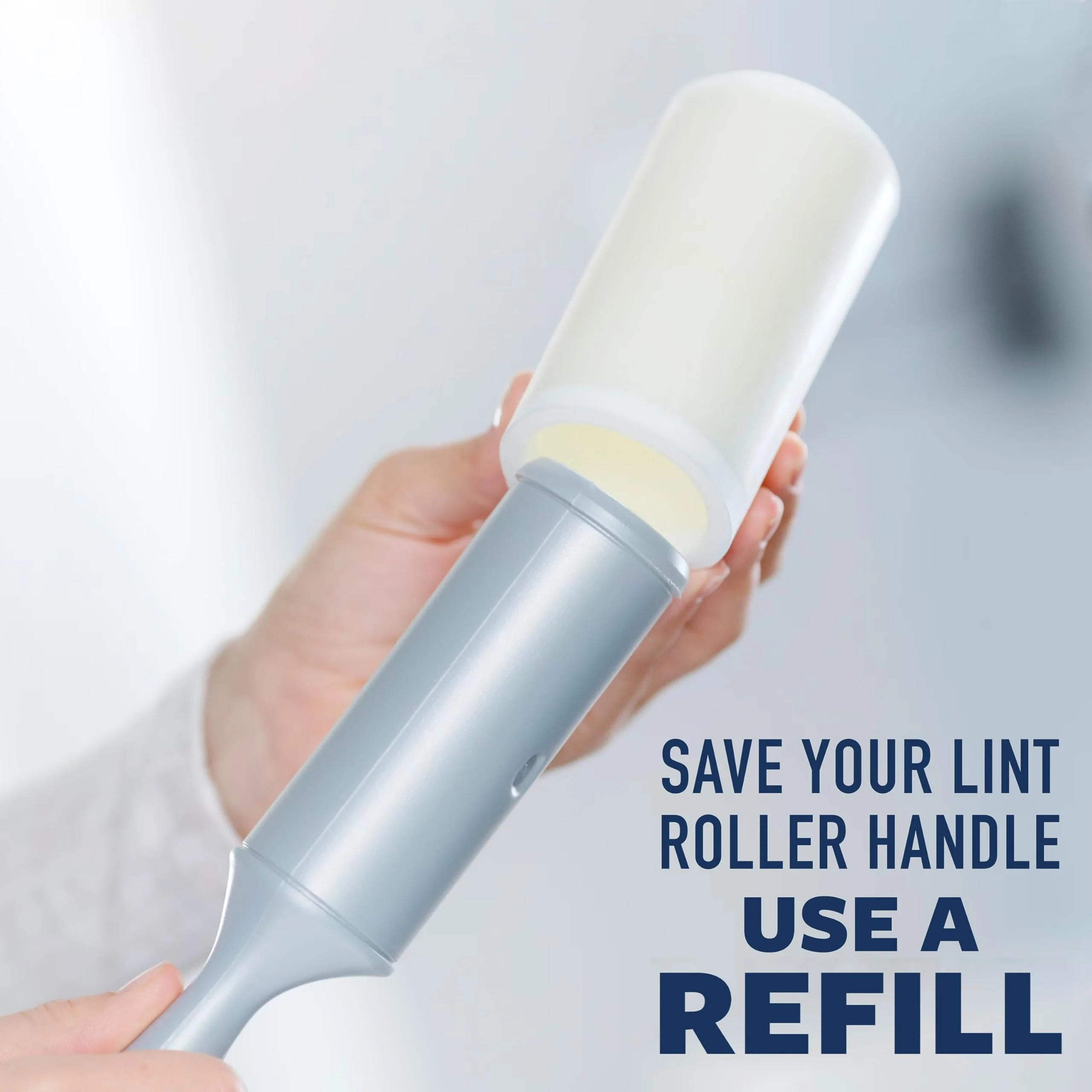Scotch-Brite Everyday Clean Lint Roller, 3 Pack, Lint Remover for Pet Hair, Dark Clothes, Furniture, and Dusty Surfaces, Picks Up Fur & Fluff in Your Home, Car & Office, 300 Adhesive Sheets Total - Image 6