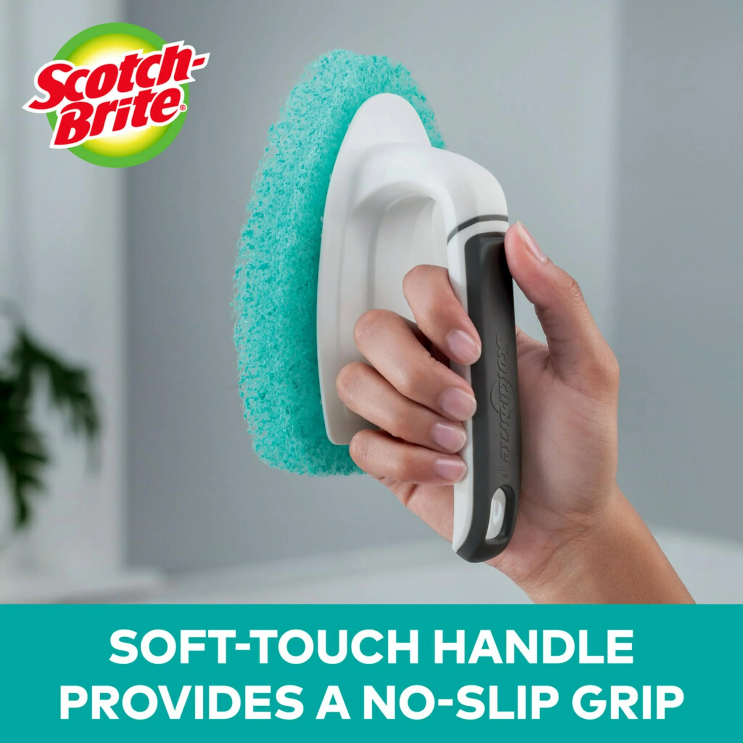 Scotch-Brite Non-Scratch Tub & Tile Scrubber, 6 Count - Image 6