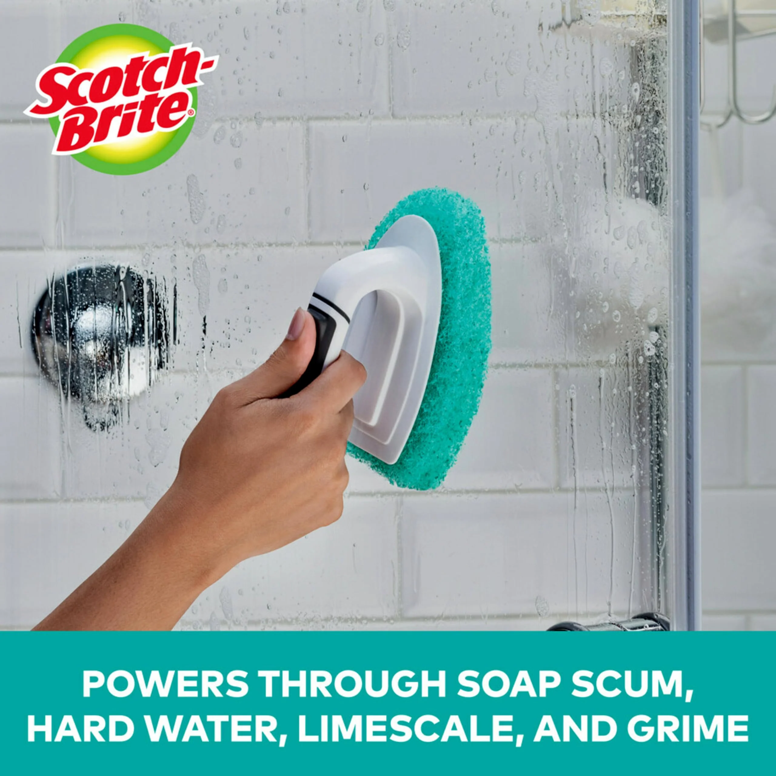 Scotch-Brite Non-Scratch Tub & Tile Scrubber, 6 Count - Image 9
