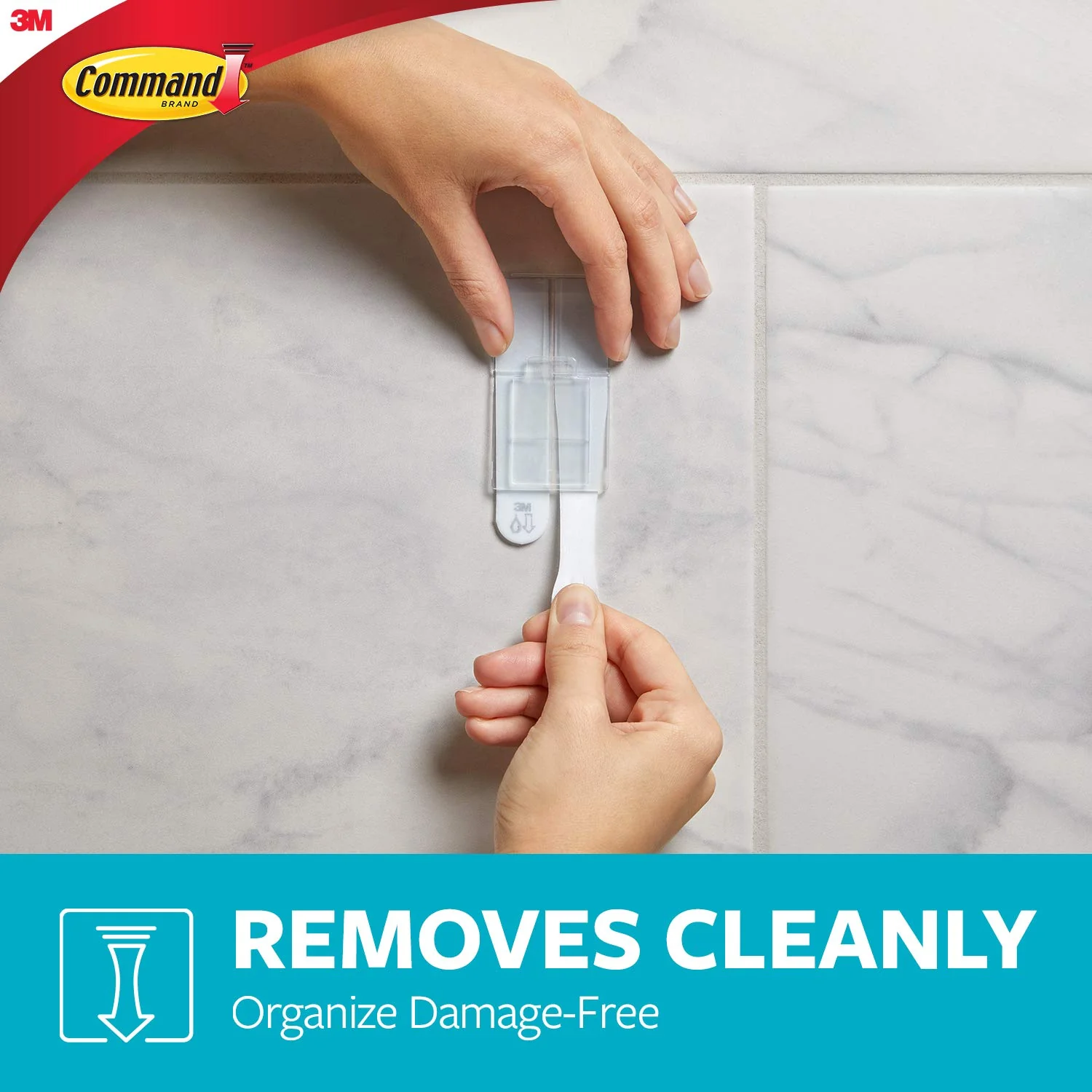 Scotch-Brite Stay Fresh Sponge & Command Storage Bundle - Image 3
