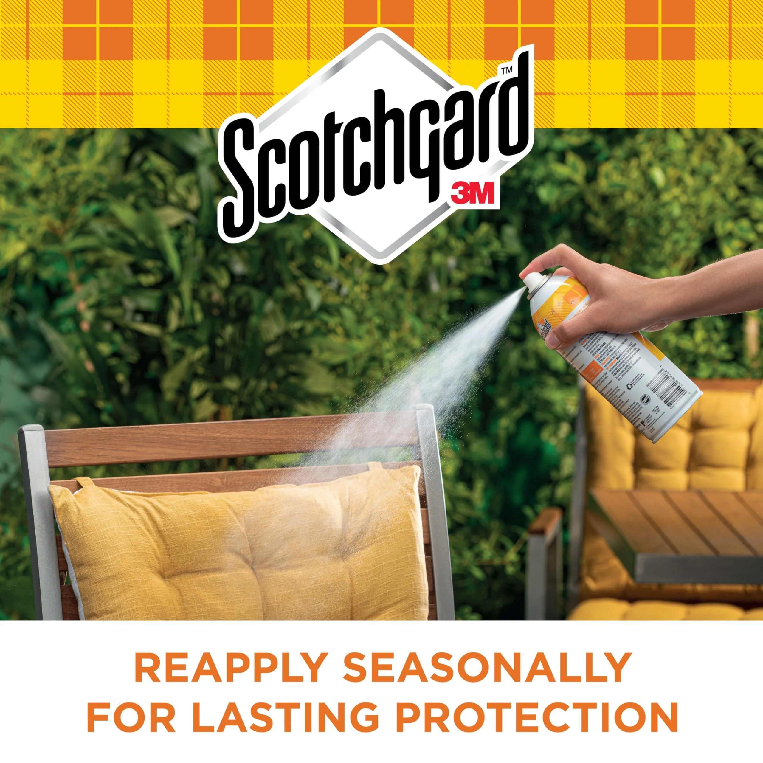 Scotchgard Water & Sun Shield Outdoor Fabric Protector Spray, UV Protection and Water Protection for Patio Furniture, Upholstery & More – 10.5 oz Aerosol (3 Cans) - Image 4