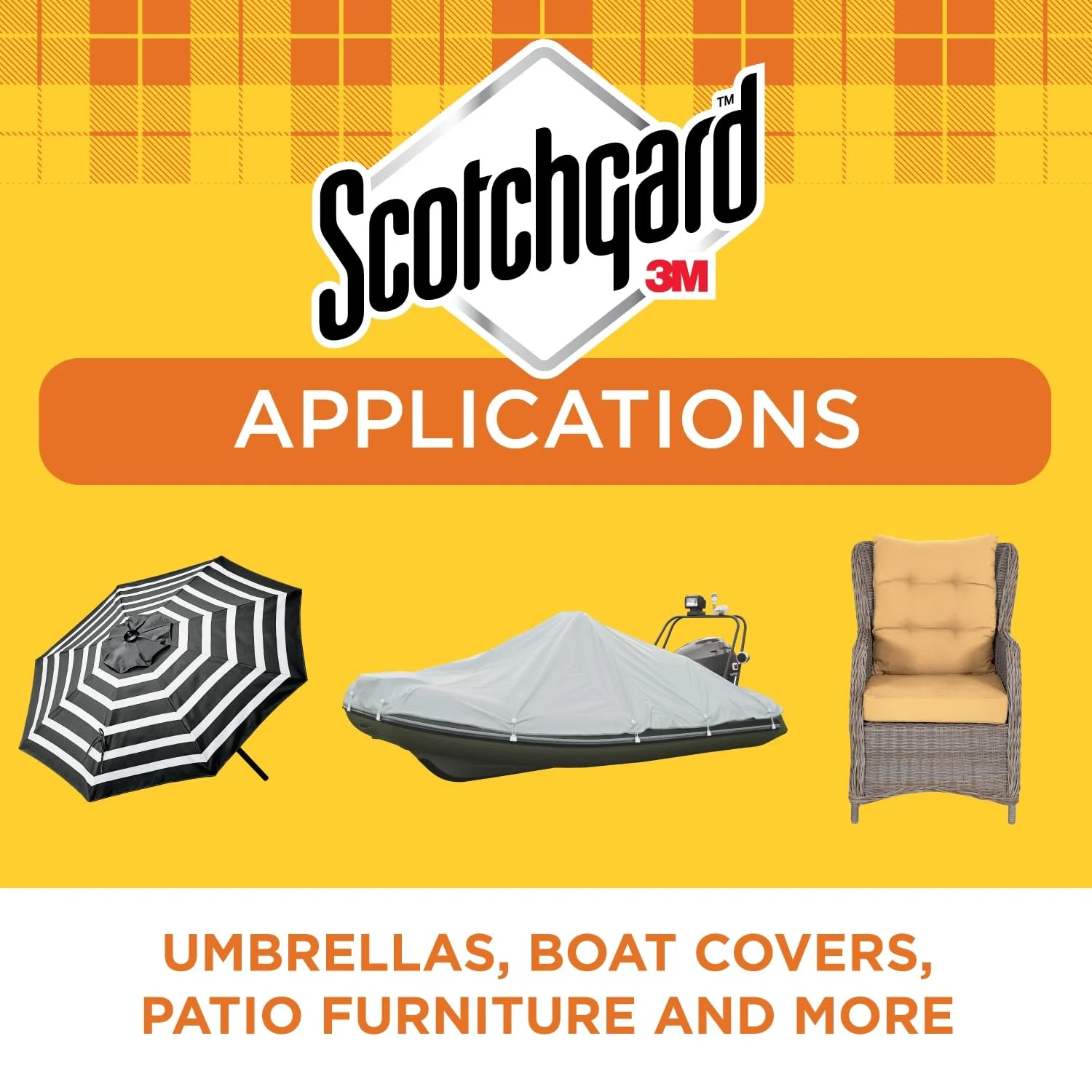 Scotchgard Water & Sun Shield Outdoor Fabric Protector Spray, UV Protection and Water Protection for Patio Furniture, Upholstery & More – 10.5 oz Aerosol (3 Cans) - Image 7