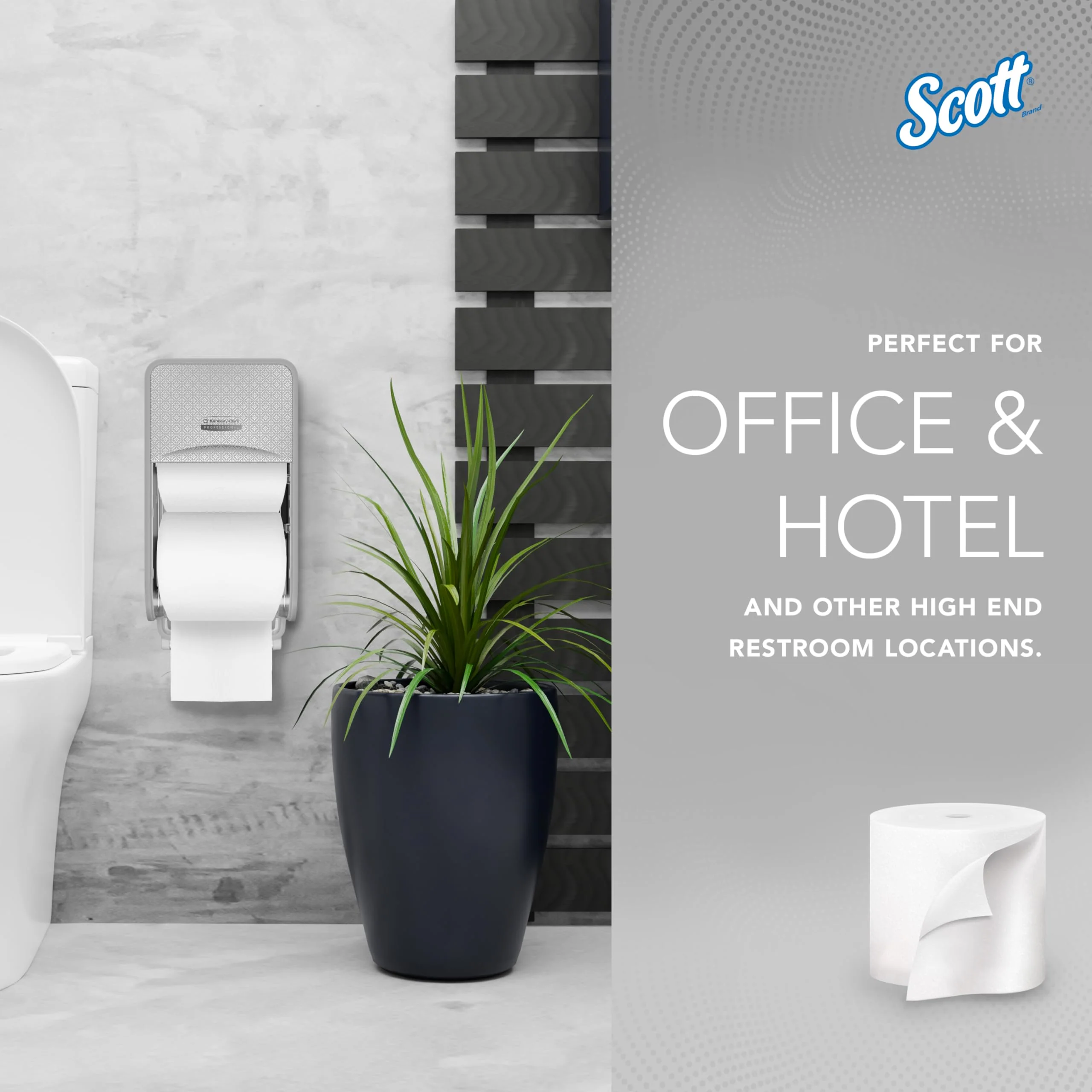 Scott Professional Essential Coreless High-Capacity Standard Roll Toilet Paper, Bulk (04007), 2-Ply, White (36 Rolls of 1,000 Sheets, 36,000 Sheet Total) - Image 5